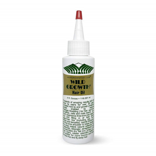 Wild Growth Hair Oil Promotes Growth & Strengthens for All Hair Types 118ml/3.99 oz