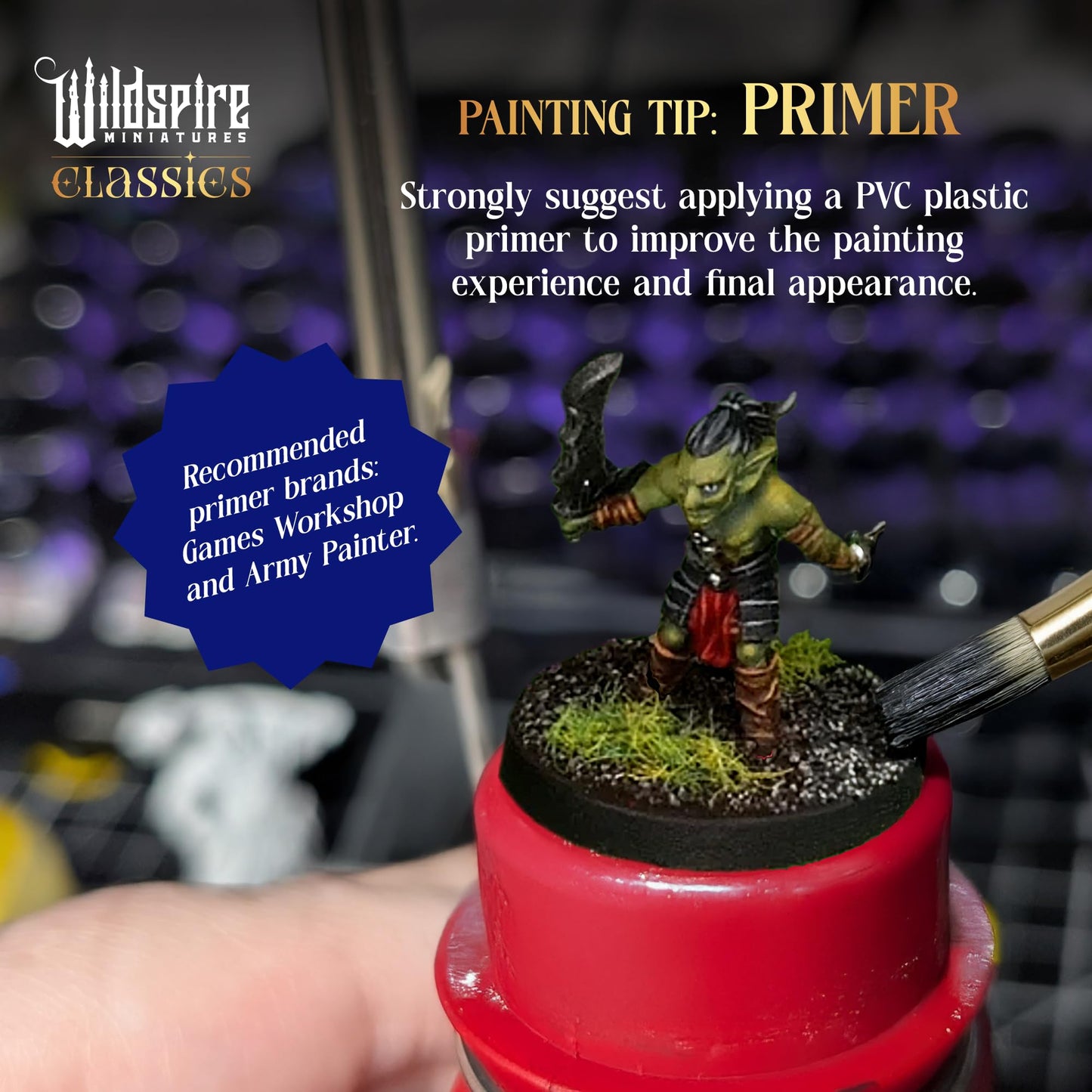 Wildspire Classic Encounters: 65 Iconic DND Miniatures, 28mm, Unpainted