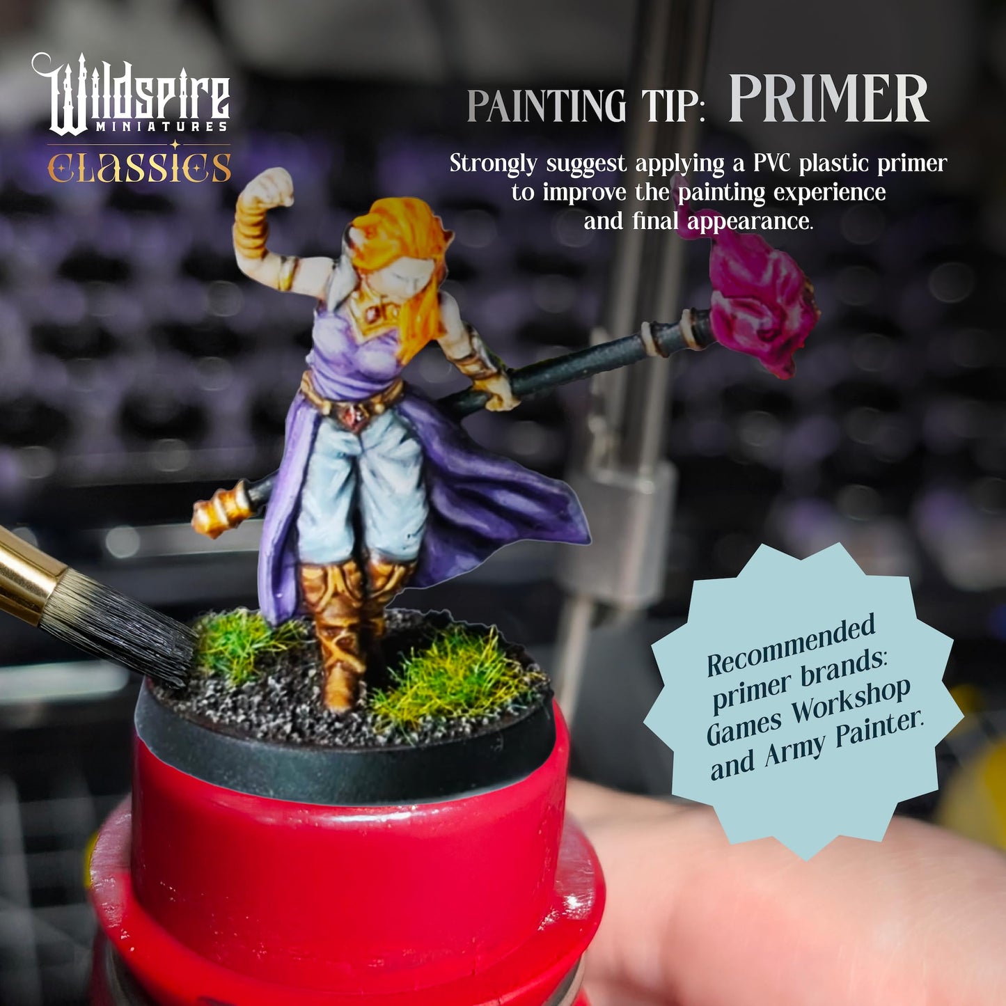 Wildspire Classic Heroes: Mercenary Band I – 25 Paintable 28mm D&D Minis