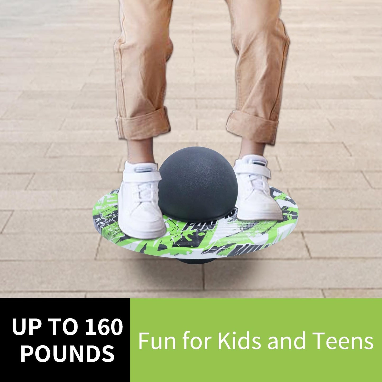 Willingfun Pogo Ball for Kids | Safe, Durable Pogo Jumper Up to 160 lbs