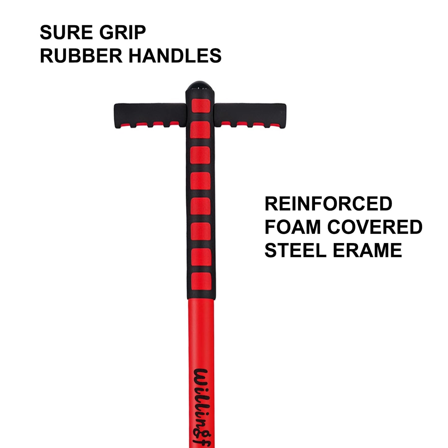 Willingfun Pogo Stick for Kids - Beginner-Friendly Outdoor Fun (Ages 5-10, 40-80 lbs)
