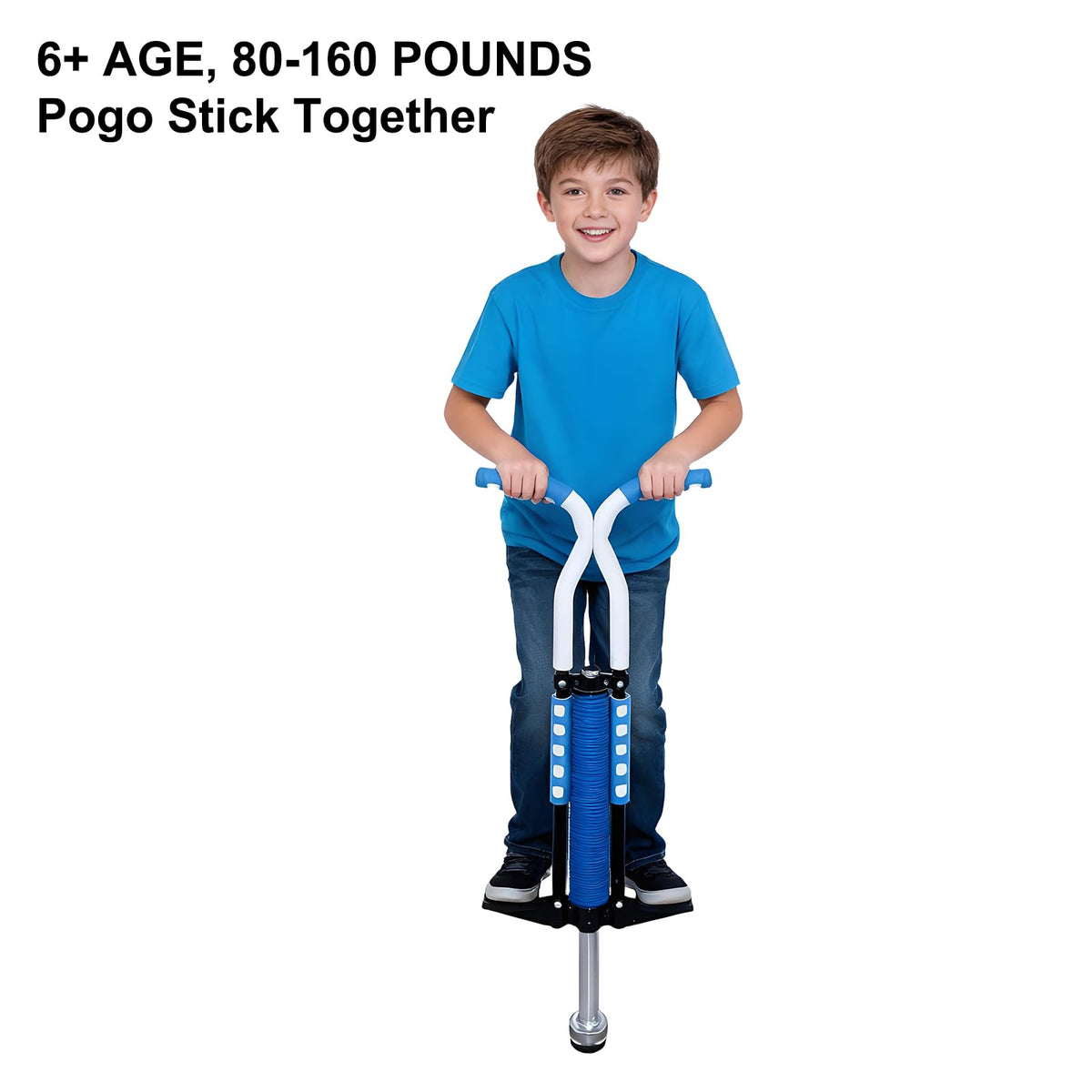Willingfun Pogo Stick for Kids – No Assembly, Safe Outdoor Fun (Ages 6-13)