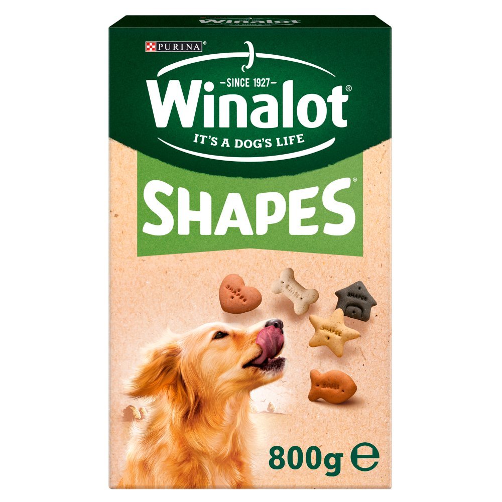 Winalot Shapes Dog Treat Biscuits 800g (Case of 5)