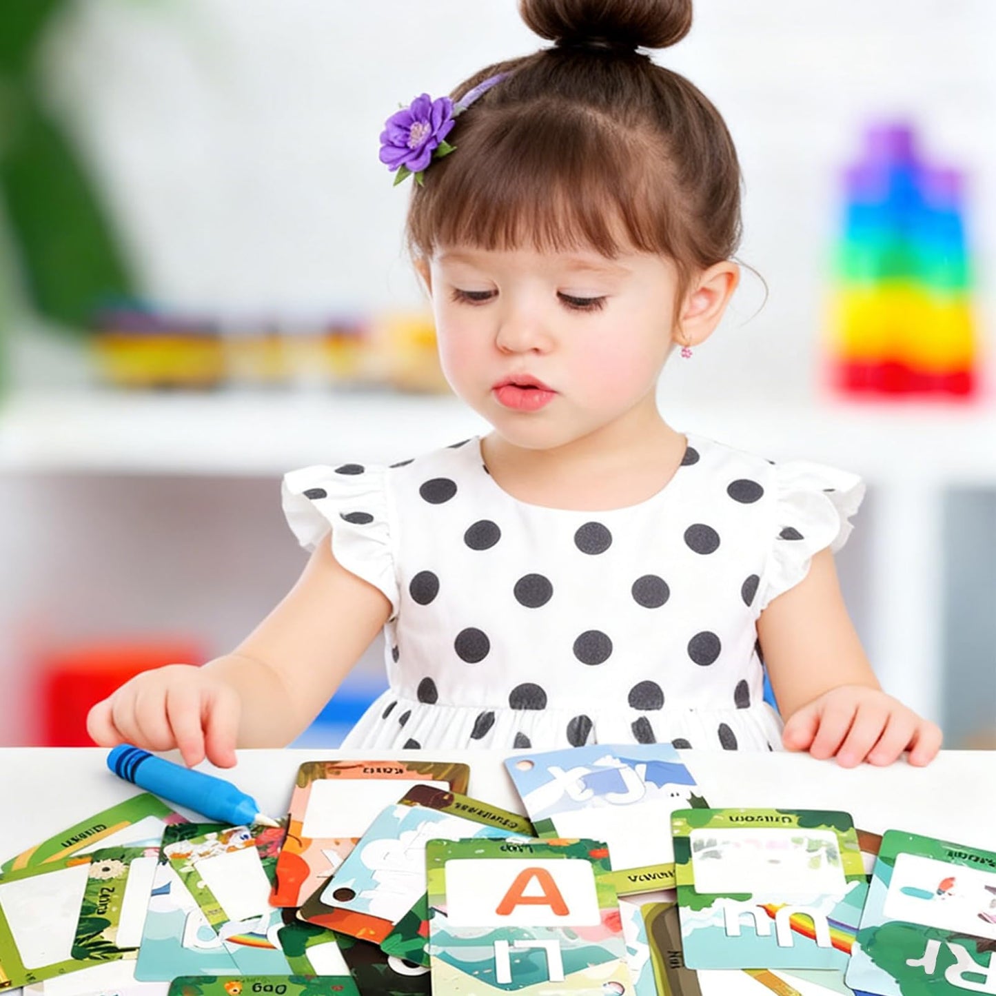 Winbar Alphabet Water Coloring Cards – Mess-Free ABC Learning Toy for Toddlers