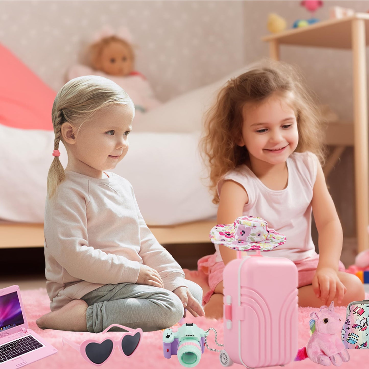 Windolls 18-Inch Doll Travel Case & Accessories Pack
