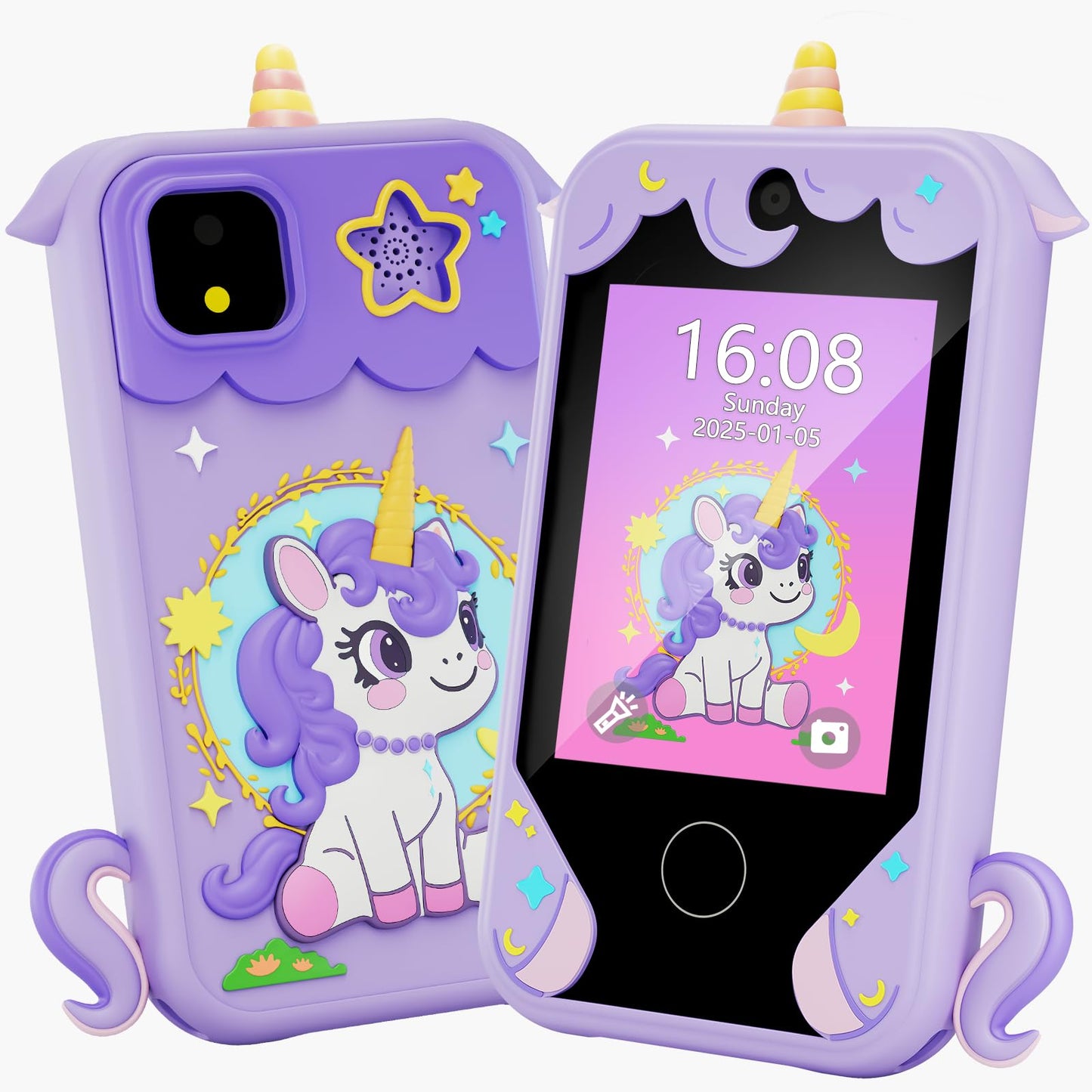 Windpaint Kids Phone – 2.8-inch Touchscreen Detective Toy for Ages 3–10