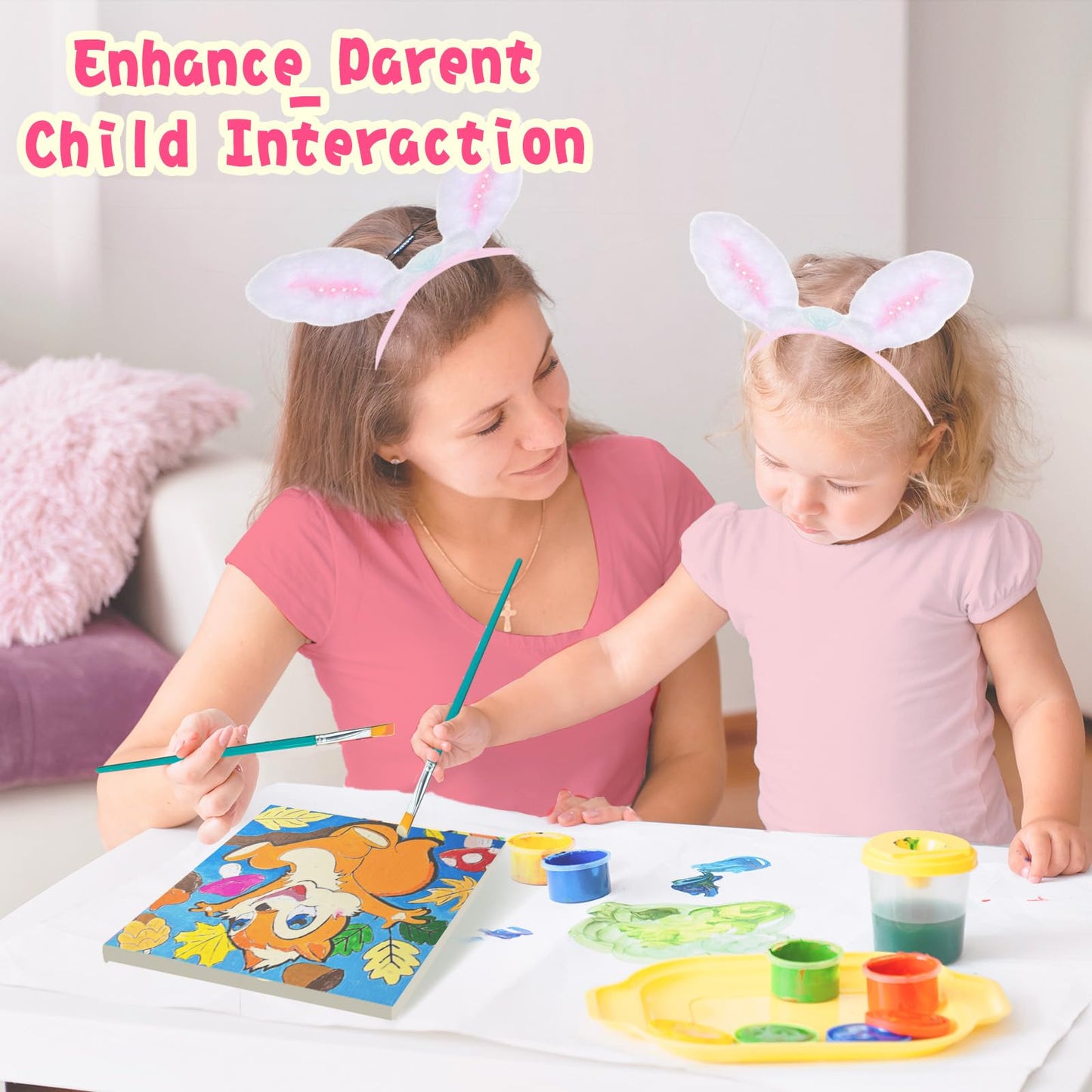 Wings Giant Paint by Numbers Framed Kit – 3-Pack for Kids 4–12 | Arts & Crafts