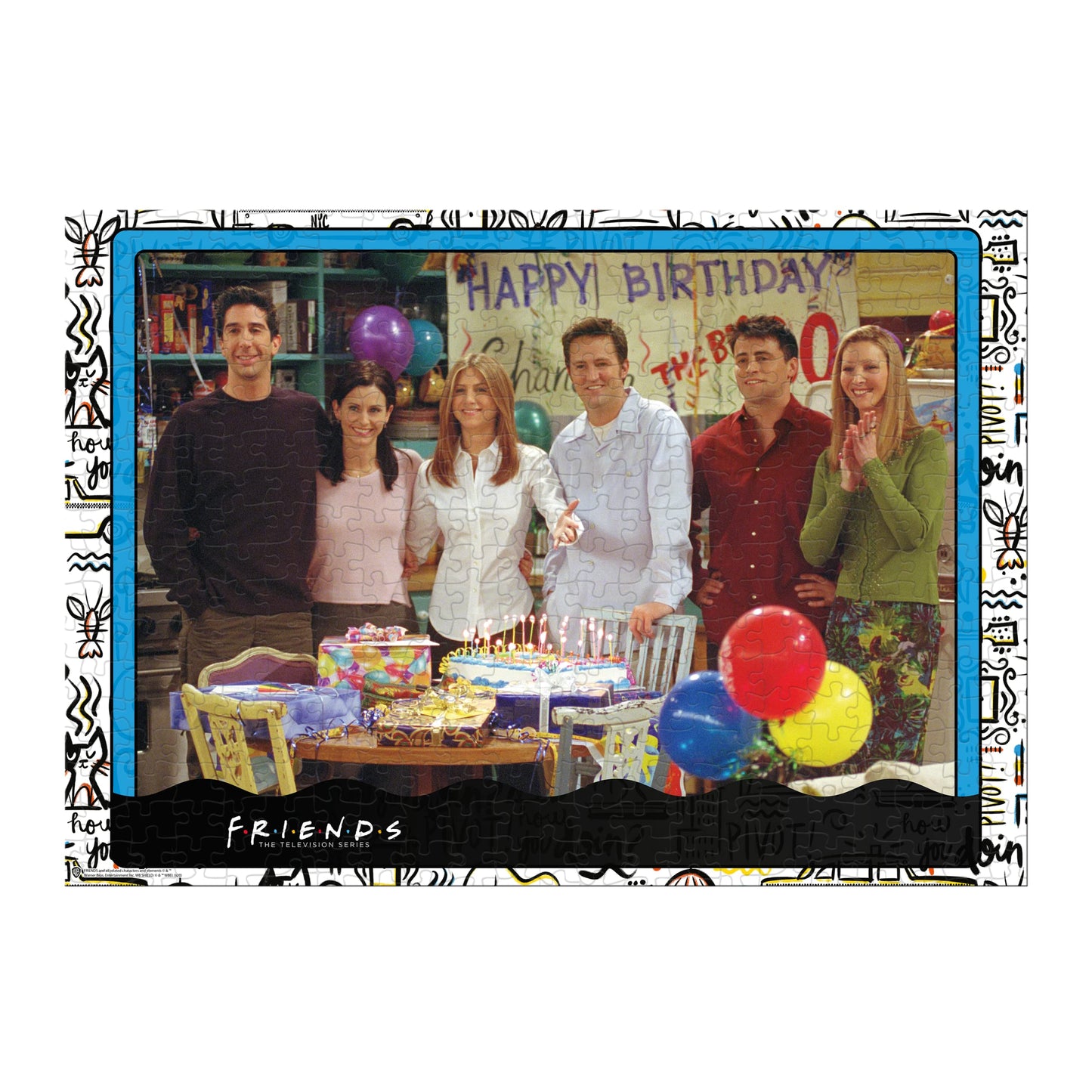 Winning Moves Top Trumps Friends Birthday 1000pc Jigsaw Puzzle