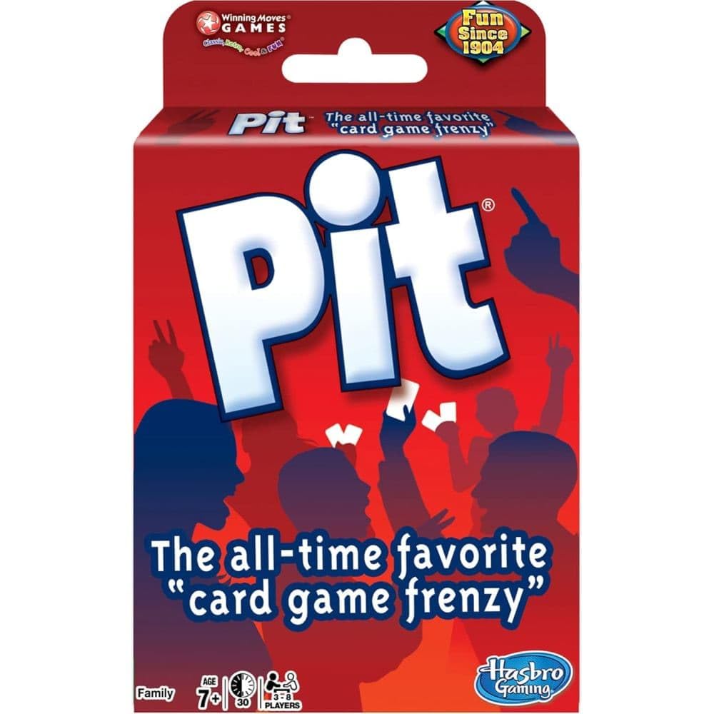 Winning Moves Pit Card Game – Corner the Market, 3 to 8 Players (Ages 7+)