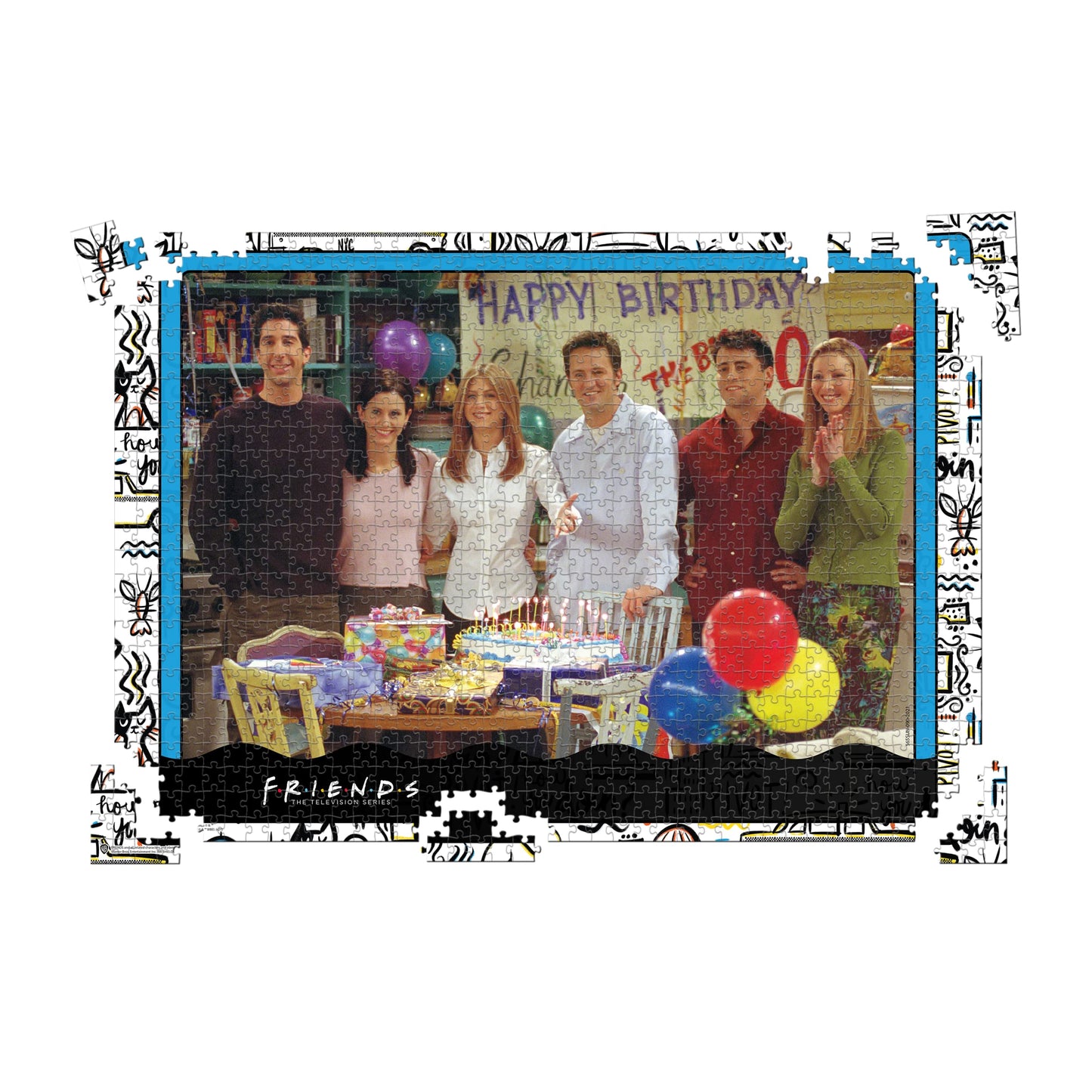 Winning Moves Top Trumps Friends Birthday 1000pc Jigsaw Puzzle