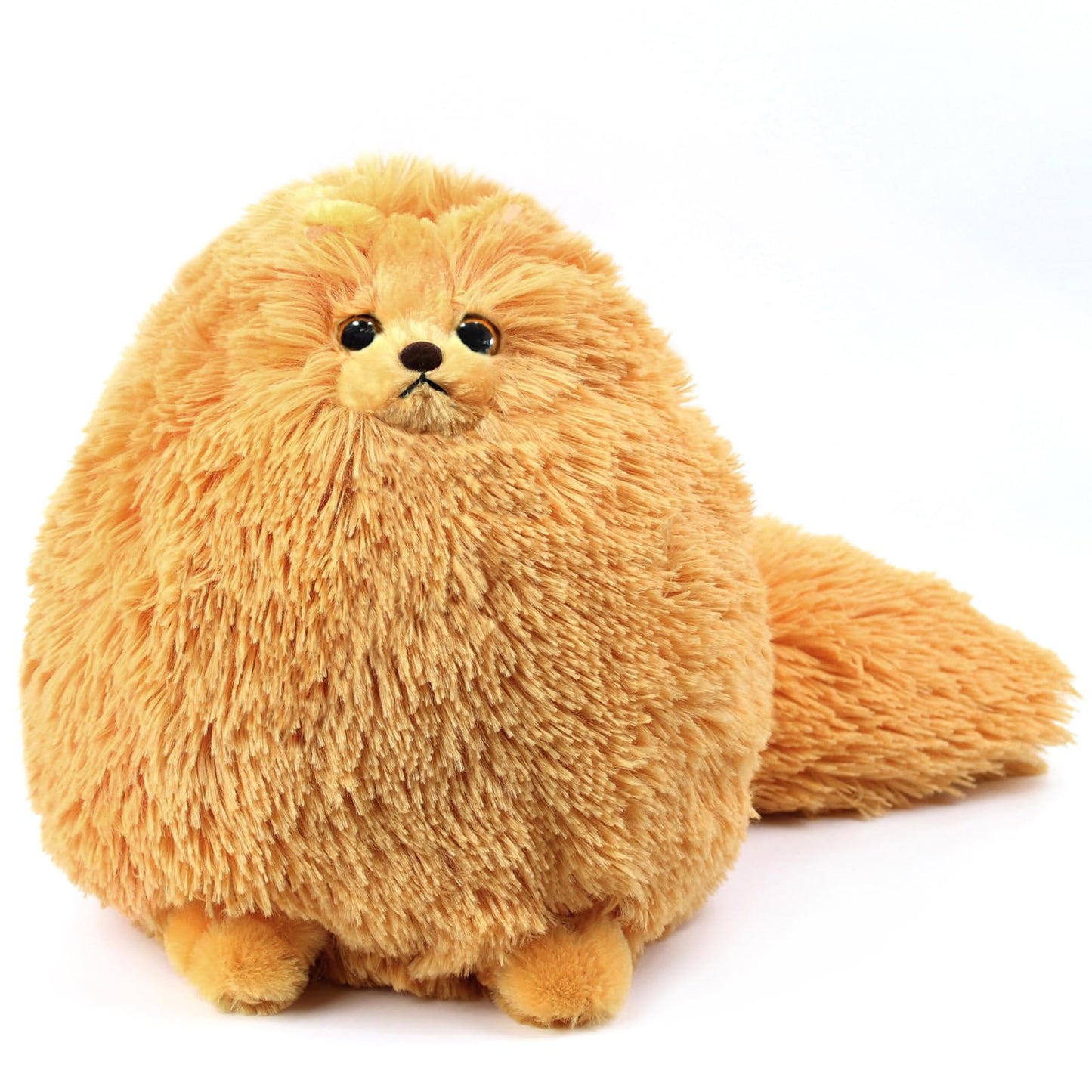 Winsterch Orange Cat Plush Toy – Soft Stuffed Animal for Kids, Cute Birthday Gift
