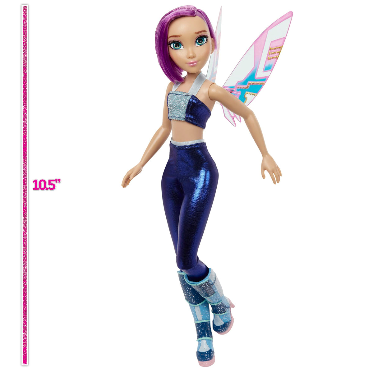 Winx Club Tecna Fairies by Playmates Toys – 10.5-Inch Tech-Themed Fairy Doll