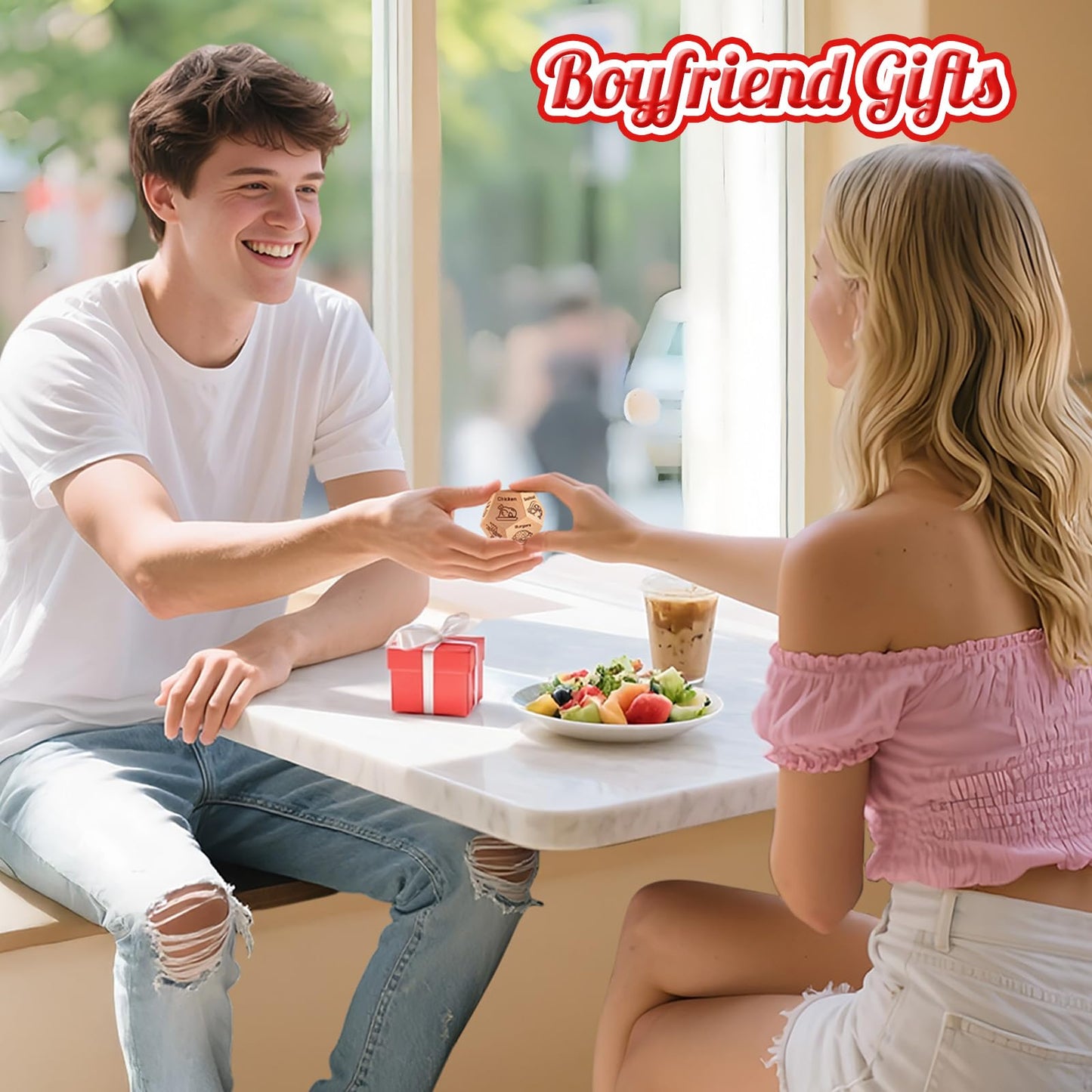 Winzwon Date Night Food Decision Dice – Valentines Gifts for Couples