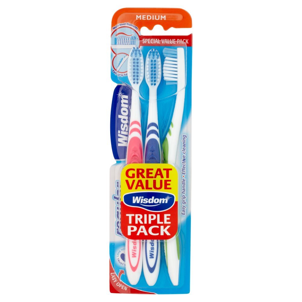 Wisdom 2 Medium Toothbrushes