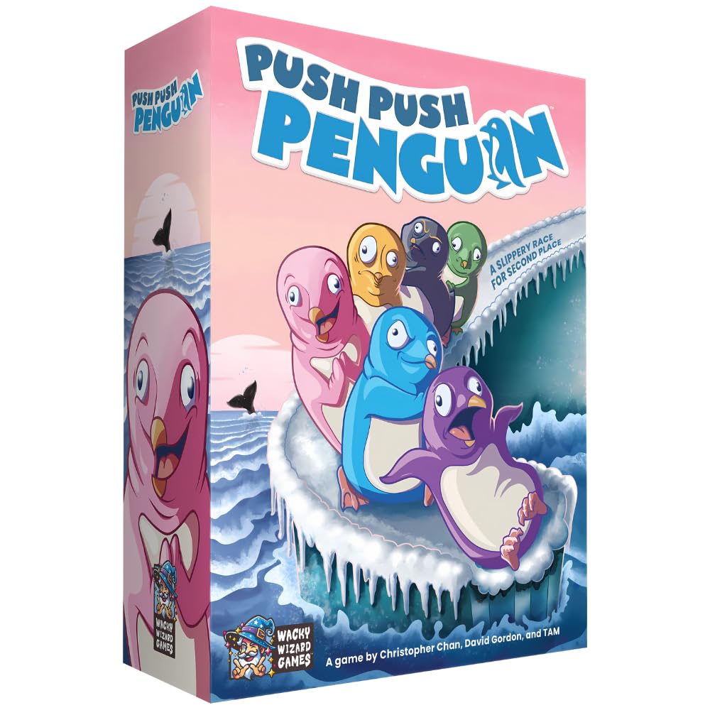 Push Push Penguin — The Board Game by Wise Wizard Games