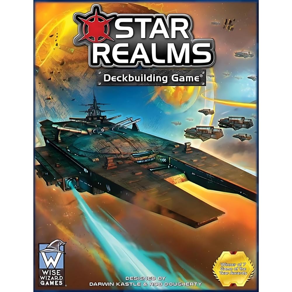 Wise Wizard Games: Star Realms Boxed Set – Strategic Deck-Building Space Battle