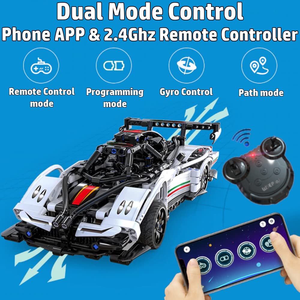 WISEPLAY Model Car Kit — Build Your Own RC Car for Kids 8-12 & Adults | STEM Toys & Easter Gift