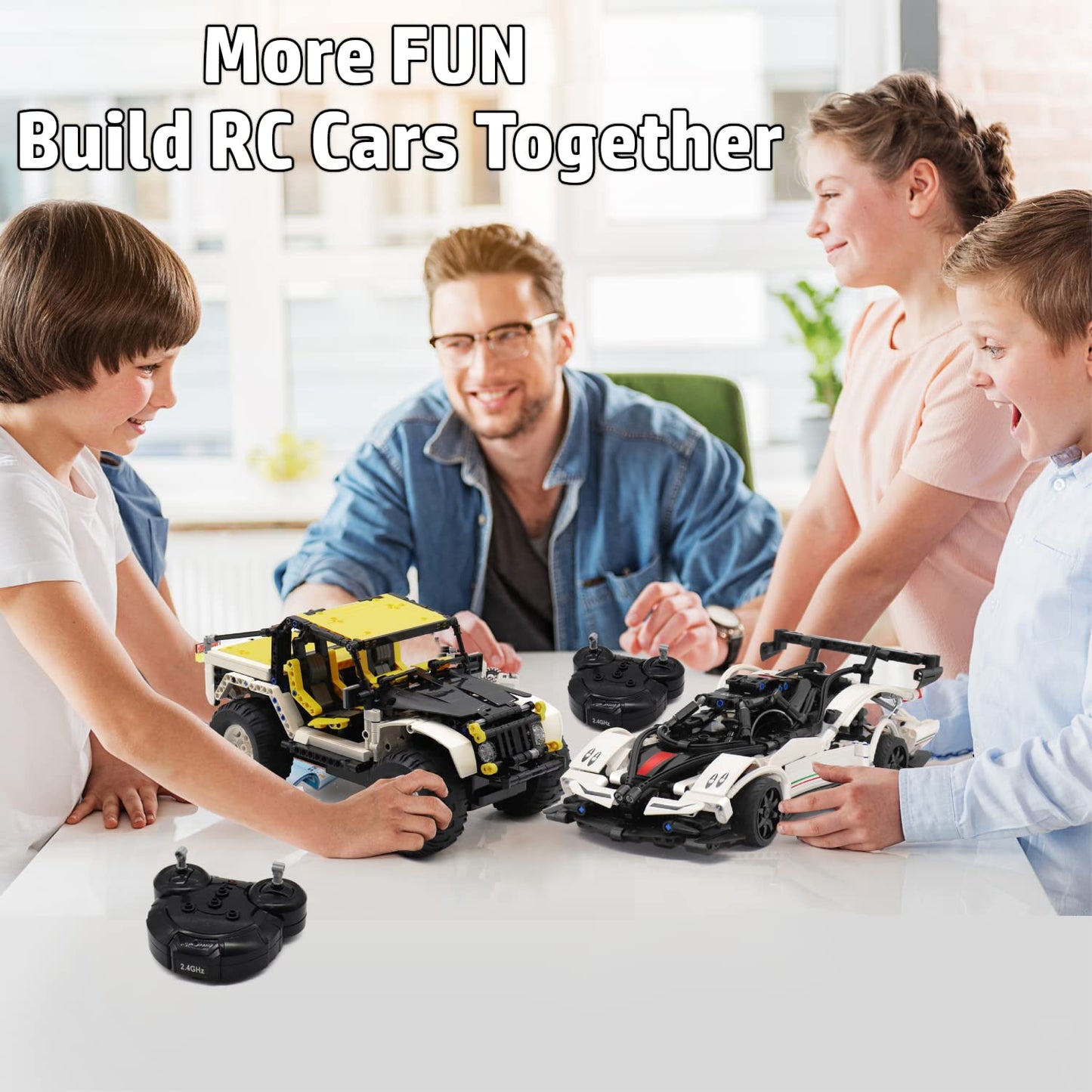 WISEPLAY Model Car Kit — Build Your Own RC Car for Kids 8-12 & Adults | STEM Toys & Easter Gift