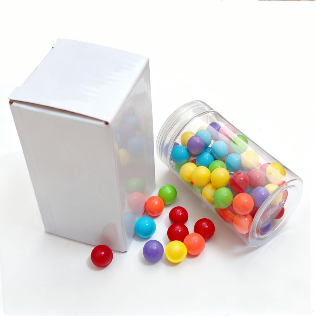Witlans 60pcs Chinese Checker Marbles – 14mm Acrylic Replacement Balls for Marble Runs & Aggravation