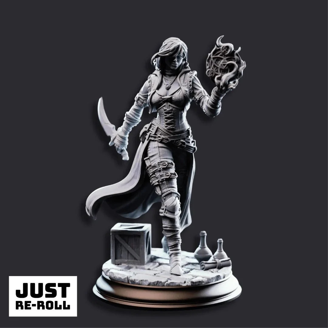 Wizard Starter Pack - 5 Resin Fantasy Miniatures for DnD, Pathfinder & Tabletop RPGs