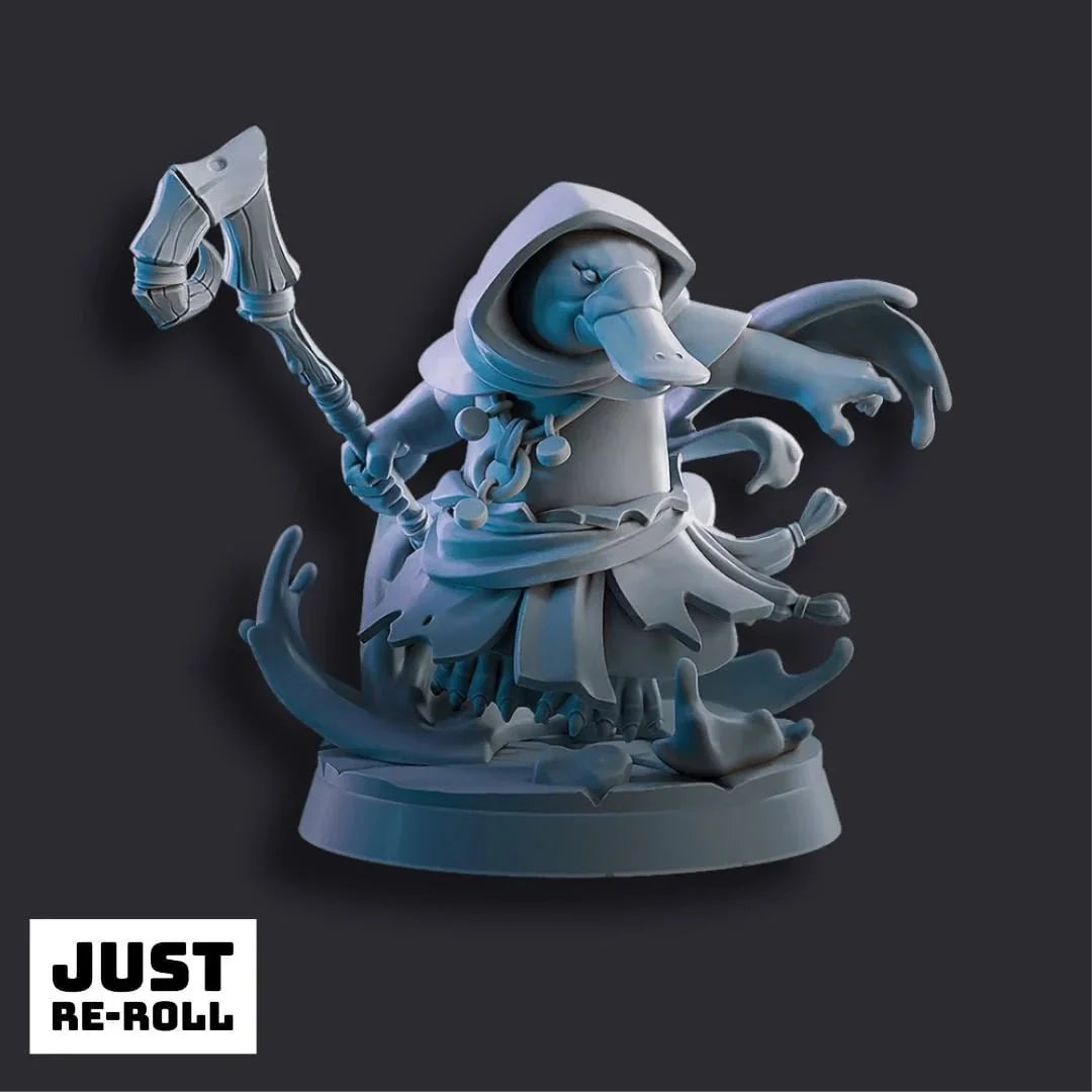 Wizard Starter Pack - 5 Resin Fantasy Miniatures for DnD, Pathfinder & Tabletop RPGs