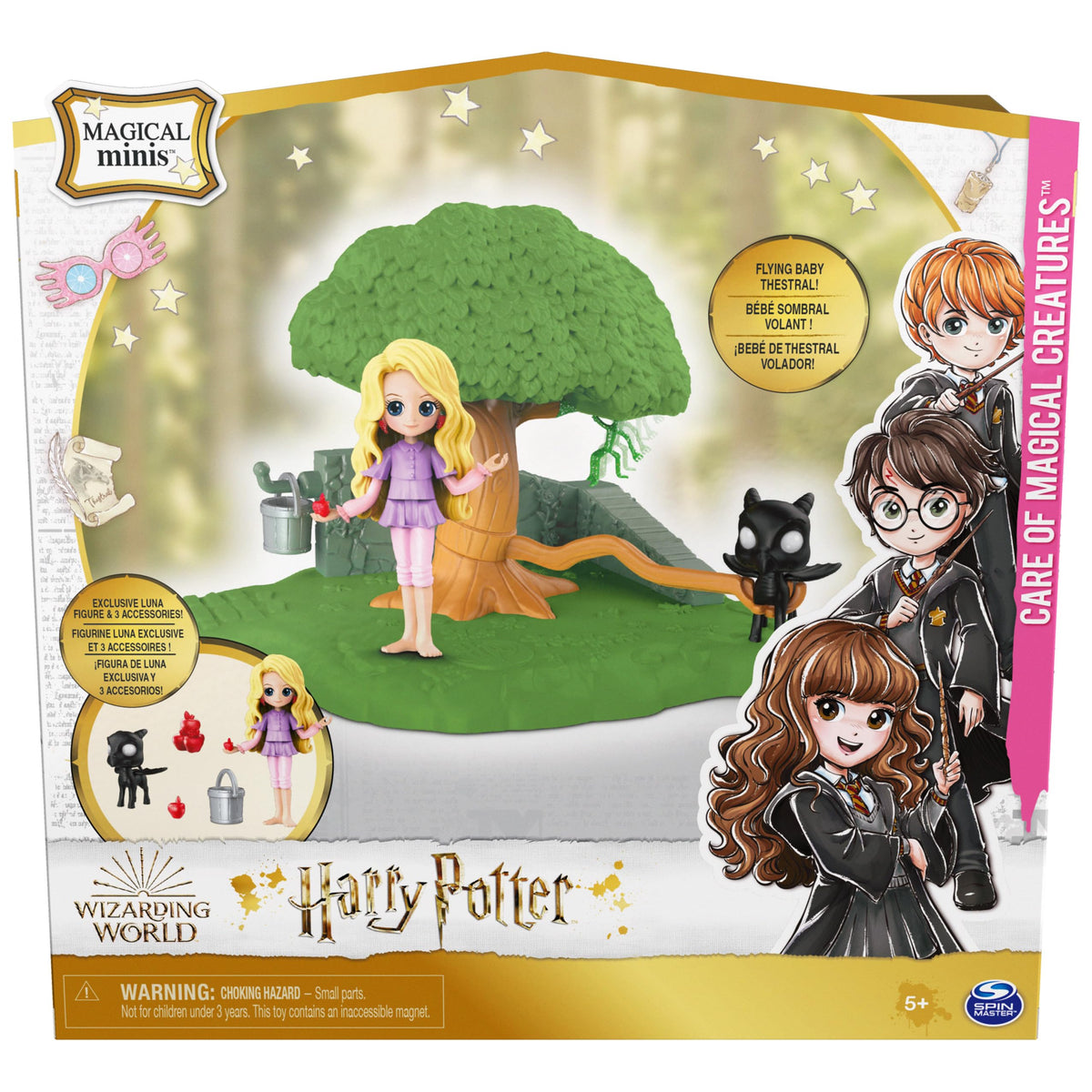 Wizarding World Magical Minis: Care of Magical Creatures with Luna Lovegood – 5+