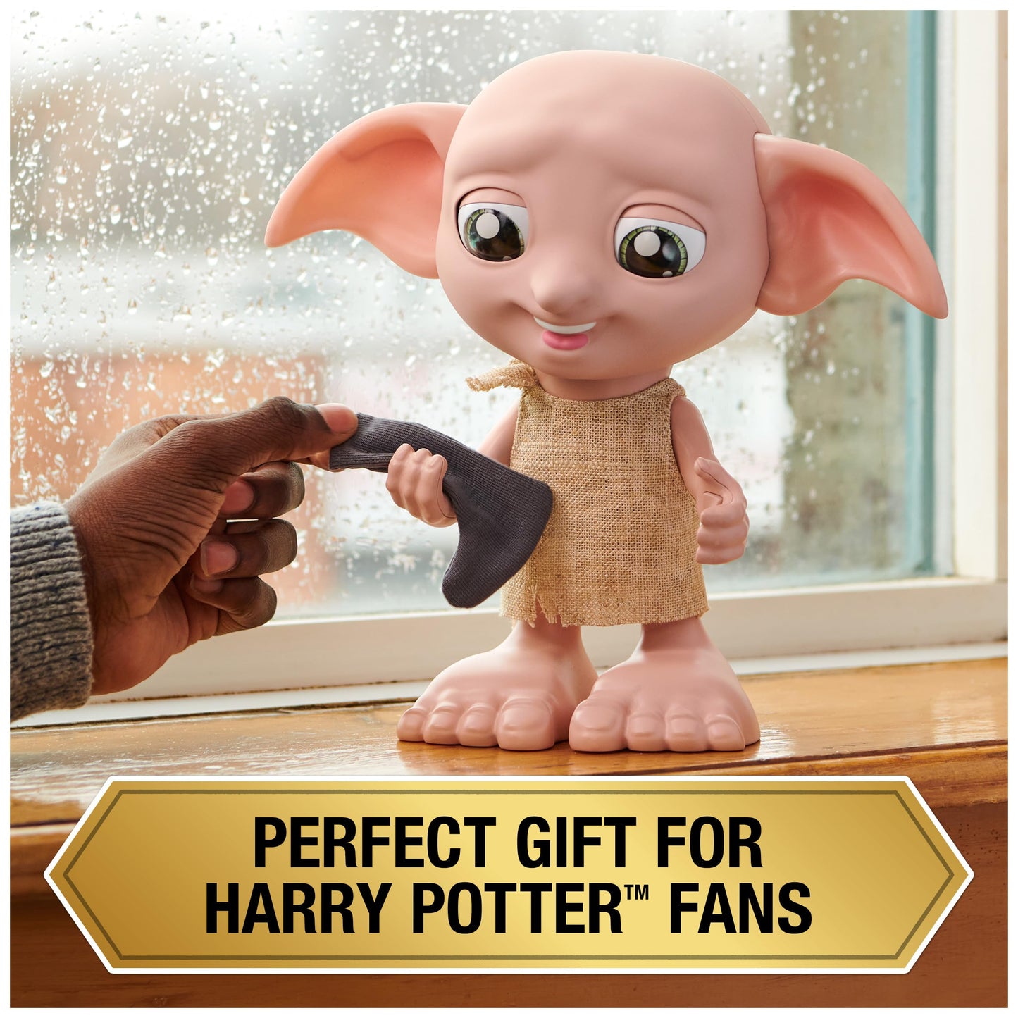 Wizarding World: Interactive Dobby Elf Doll – 8.5-inch, 30+ Sounds & Phrases