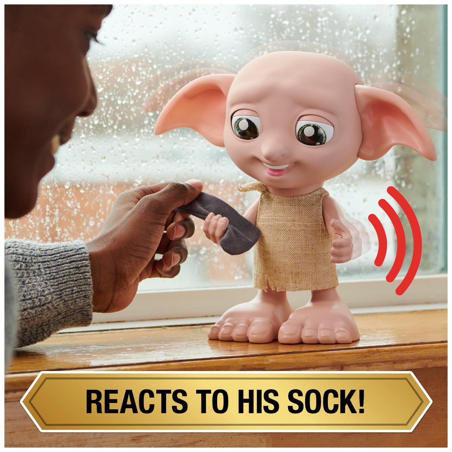 Wizarding World: Interactive Dobby Elf Doll – 8.5-inch, 30+ Sounds & Phrases