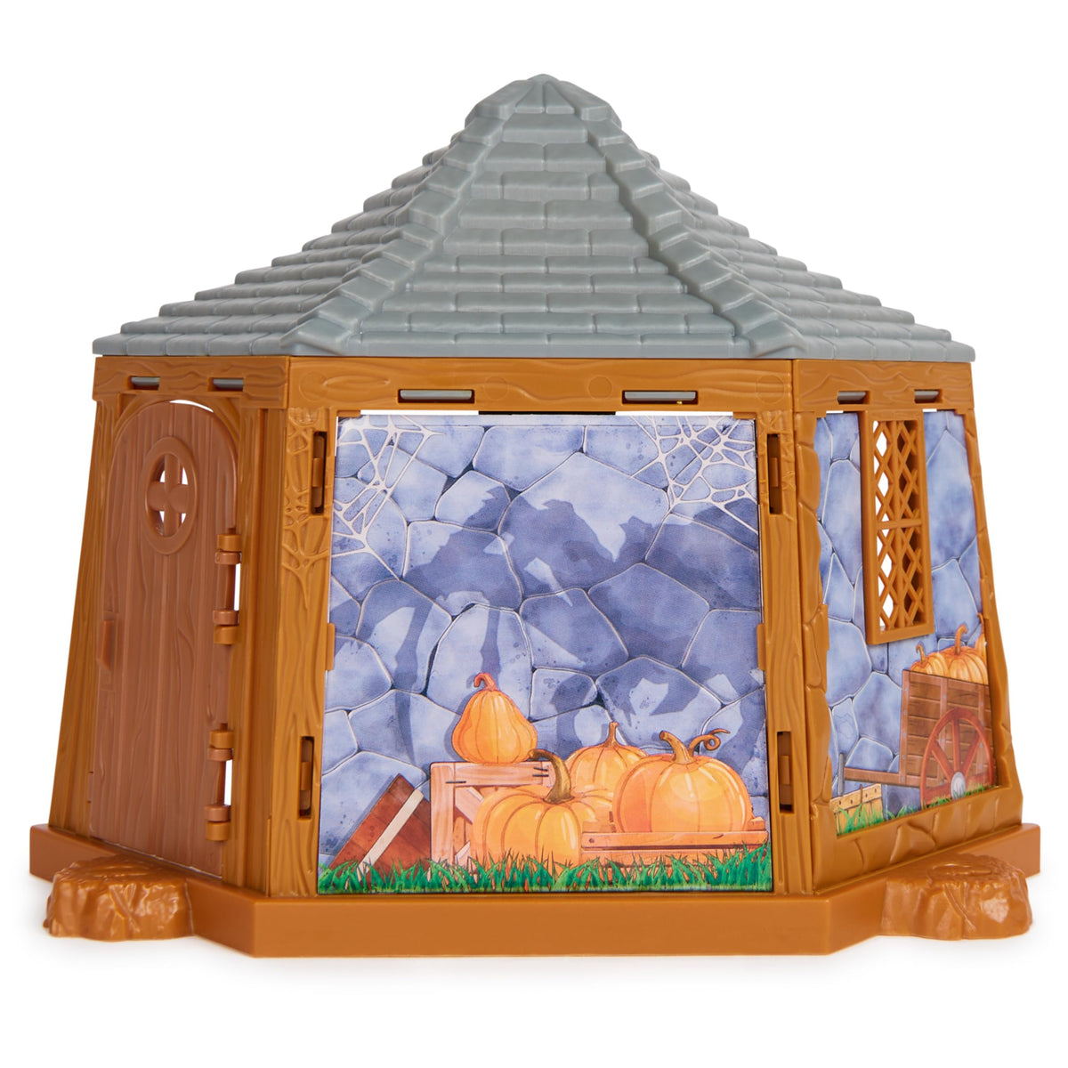 Wizarding World Hagrid's Hut Playset – Magical Minis with 2 Figures and 9 Accessories