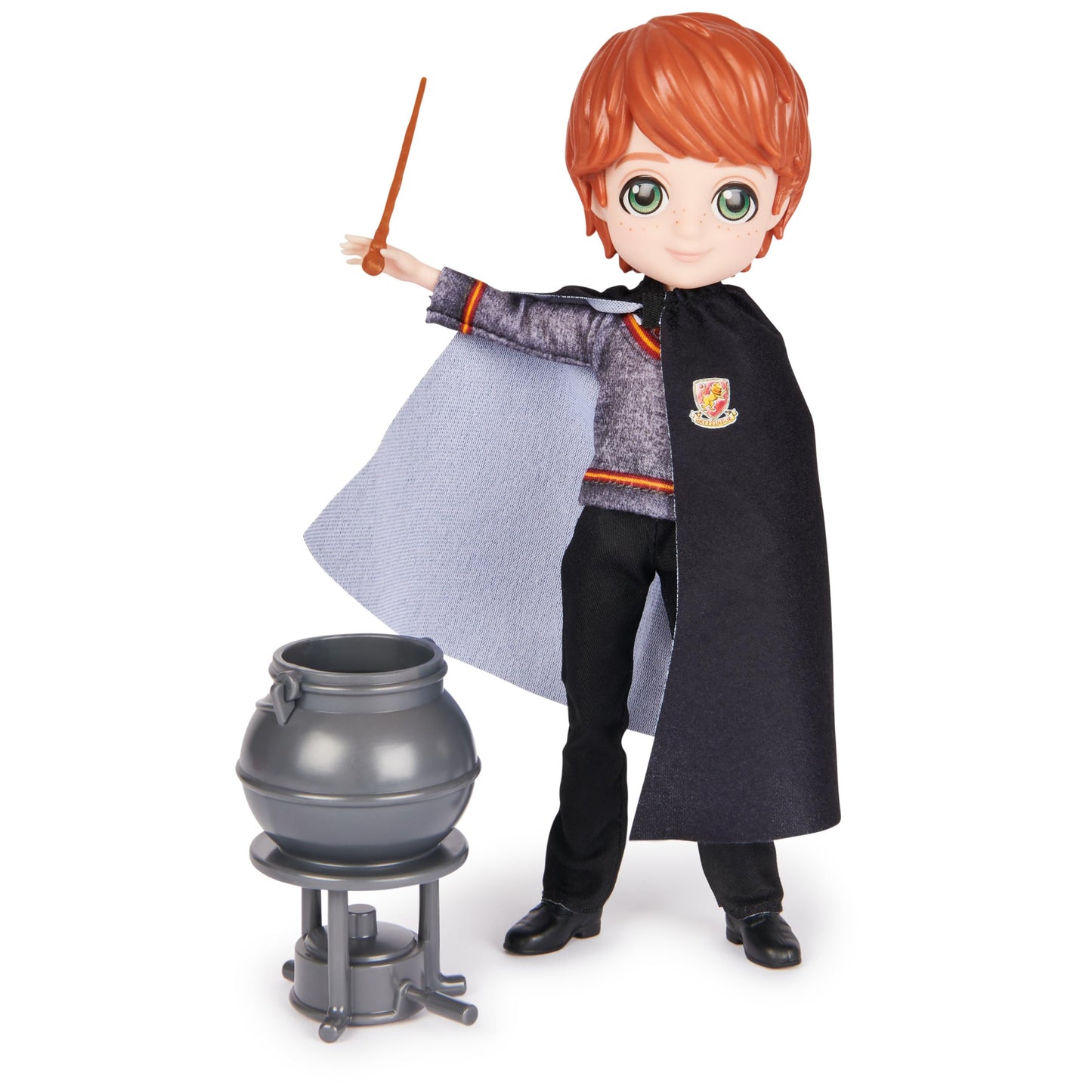 Wizarding World Ron Weasley 8-Inch Doll – Back to Hogwarts 12-Piece Gift Set with Accessories