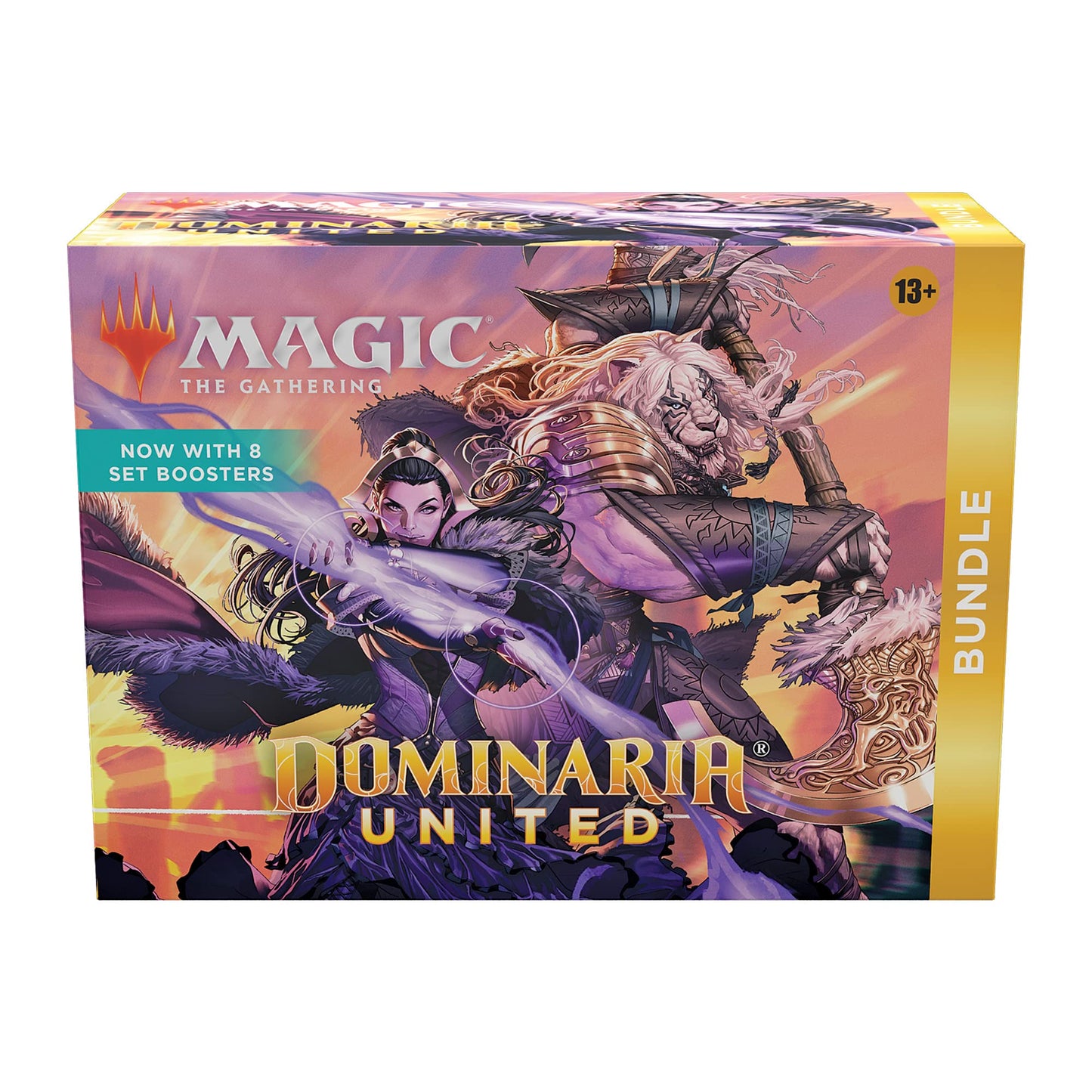Dominaria United Bundle | 8 Set Boosters + Exclusive Accessories | Wizards of the Coast MTG