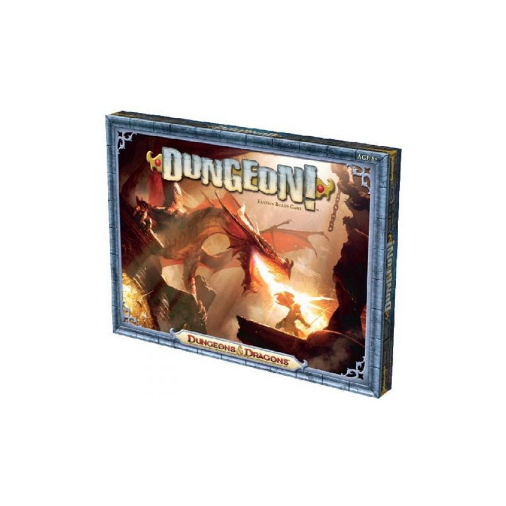 D&D Dungeon! Board Game by Wizards of the Coast – Classic Dungeon Crawl and Treasure Hunt