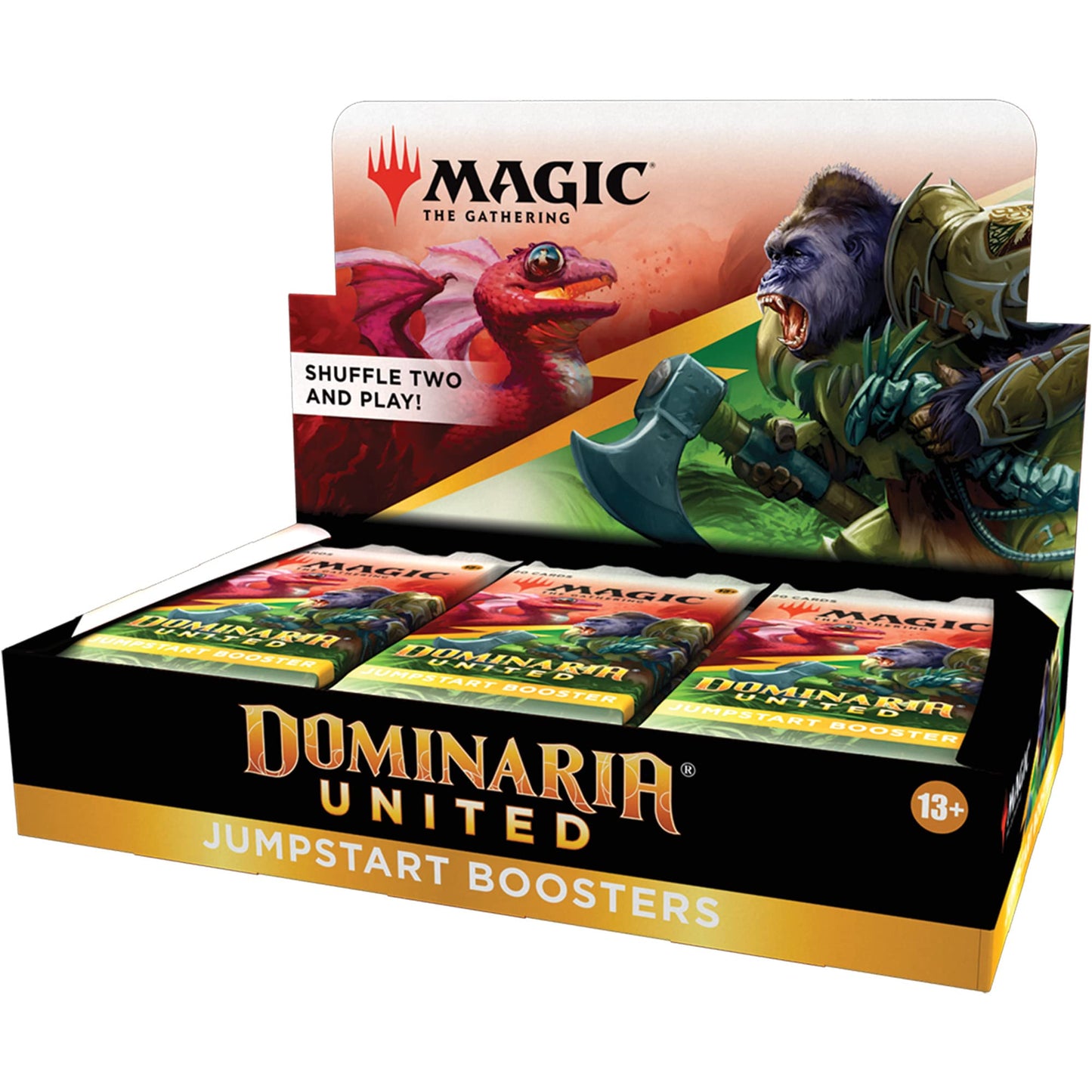 Dominaria United Jumpstart Booster Box – 18 Packs (360 MTG Cards) | Wizards of the Coast
