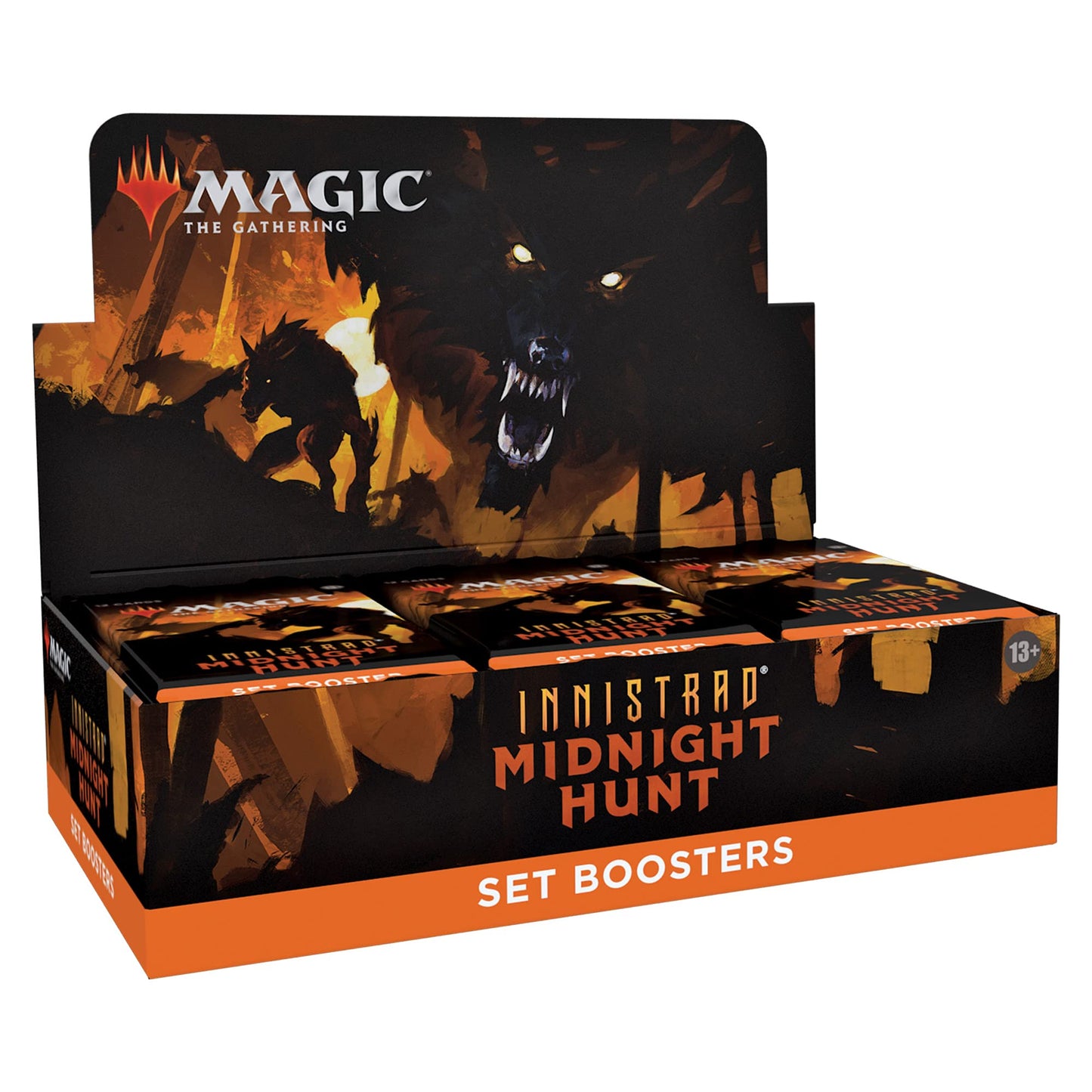 Magic: The Gathering Innistrad: Midnight Hunt Set Booster Box – 30-Pack with 12-Card Boosters
