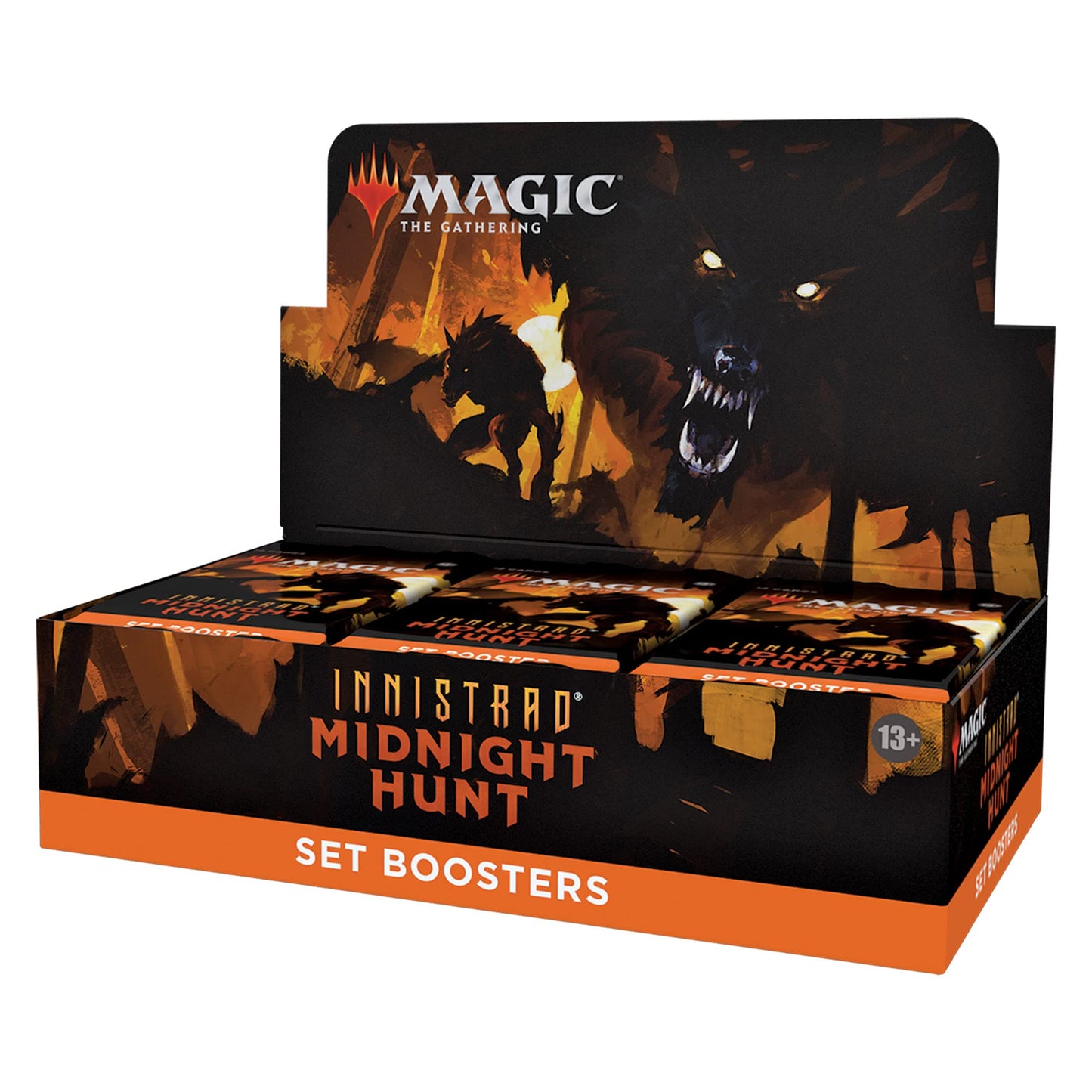 Magic: The Gathering Innistrad: Midnight Hunt Set Booster Box – 30-Pack with 12-Card Boosters