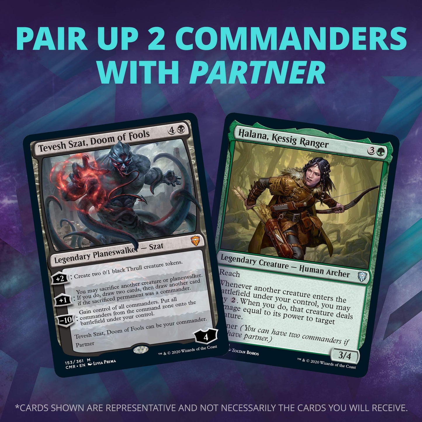 Commander Legends Draft Booster Box | 24 Draft Packs (480 Cards) – 2 Legends Per Pack – Factory Sealed | Wizards of the Coast MTG