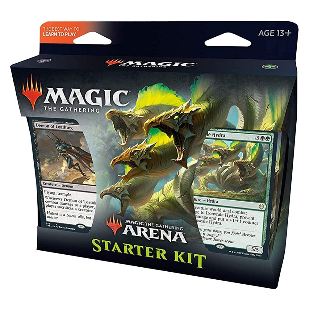 Wizards of the Coast — Magic: The Gathering Arena Starter Kit MTG-M21-SK-EN | Two 60‑Card Decks + Core Set 2021 Cards