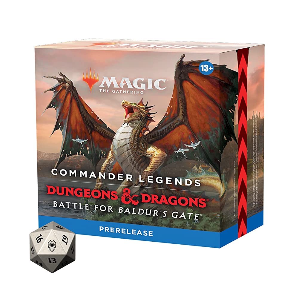 MTG Commander Legends Battle for Baldur's Gate Prerelease Pack Kit | Wizards of the Coast