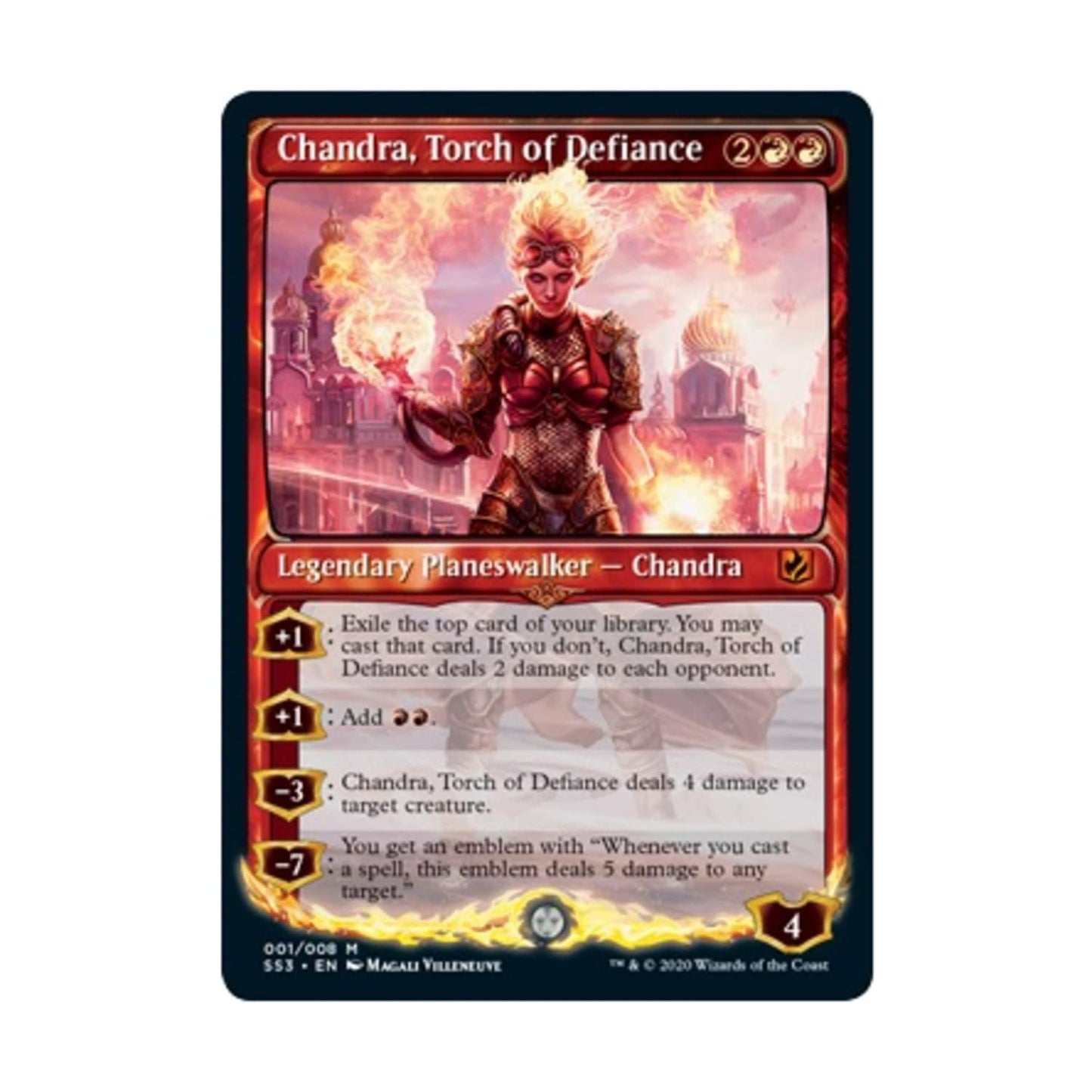 Magic The Gathering Signature Spellbook Chandra – MTG Collectible by Wizards of the Coast