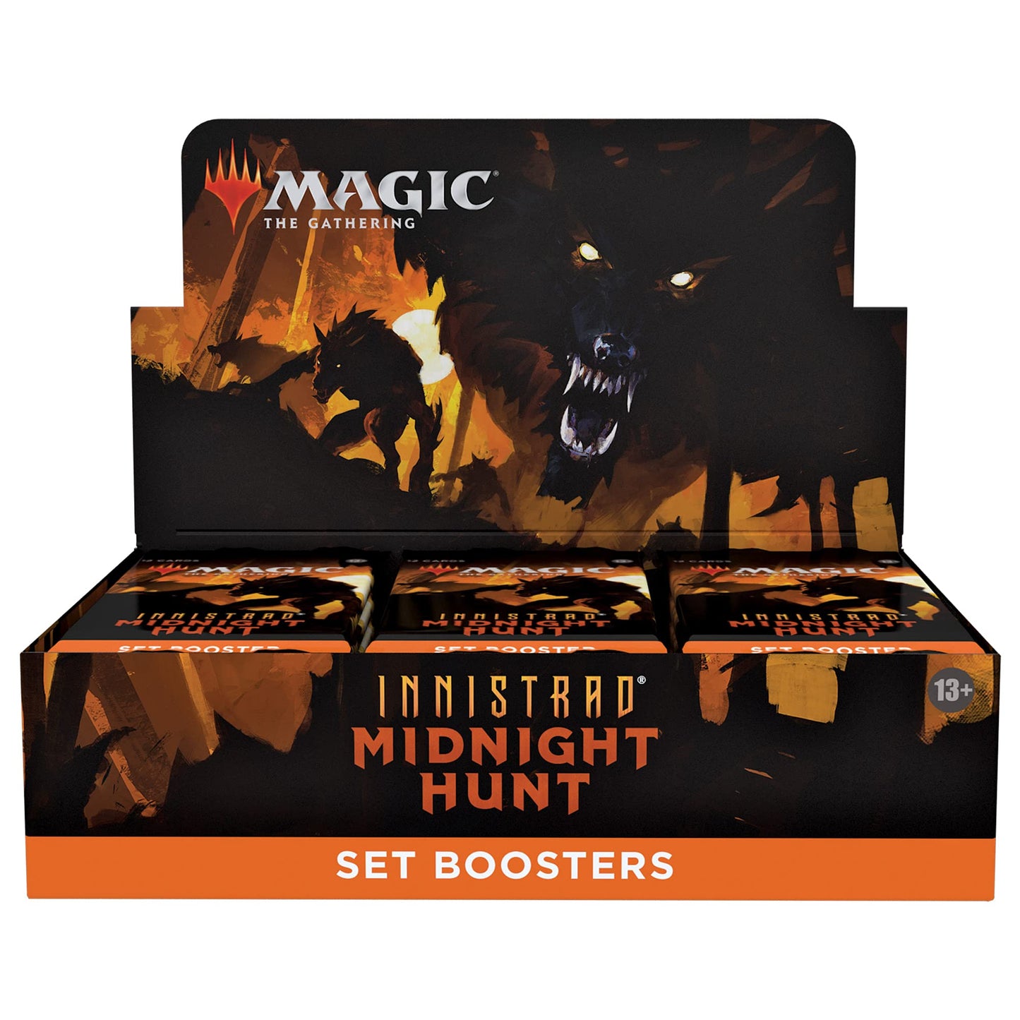 Magic: The Gathering Innistrad: Midnight Hunt Set Booster Box – 30-Pack with 12-Card Boosters
