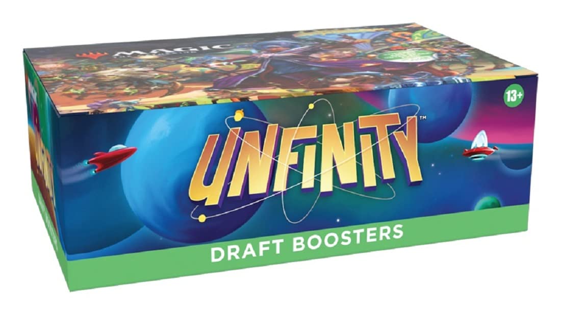 Wizards of the Coast MTG Unfinity Draft Booster Box – 36 Boosters + Box Topper (505 Cards)