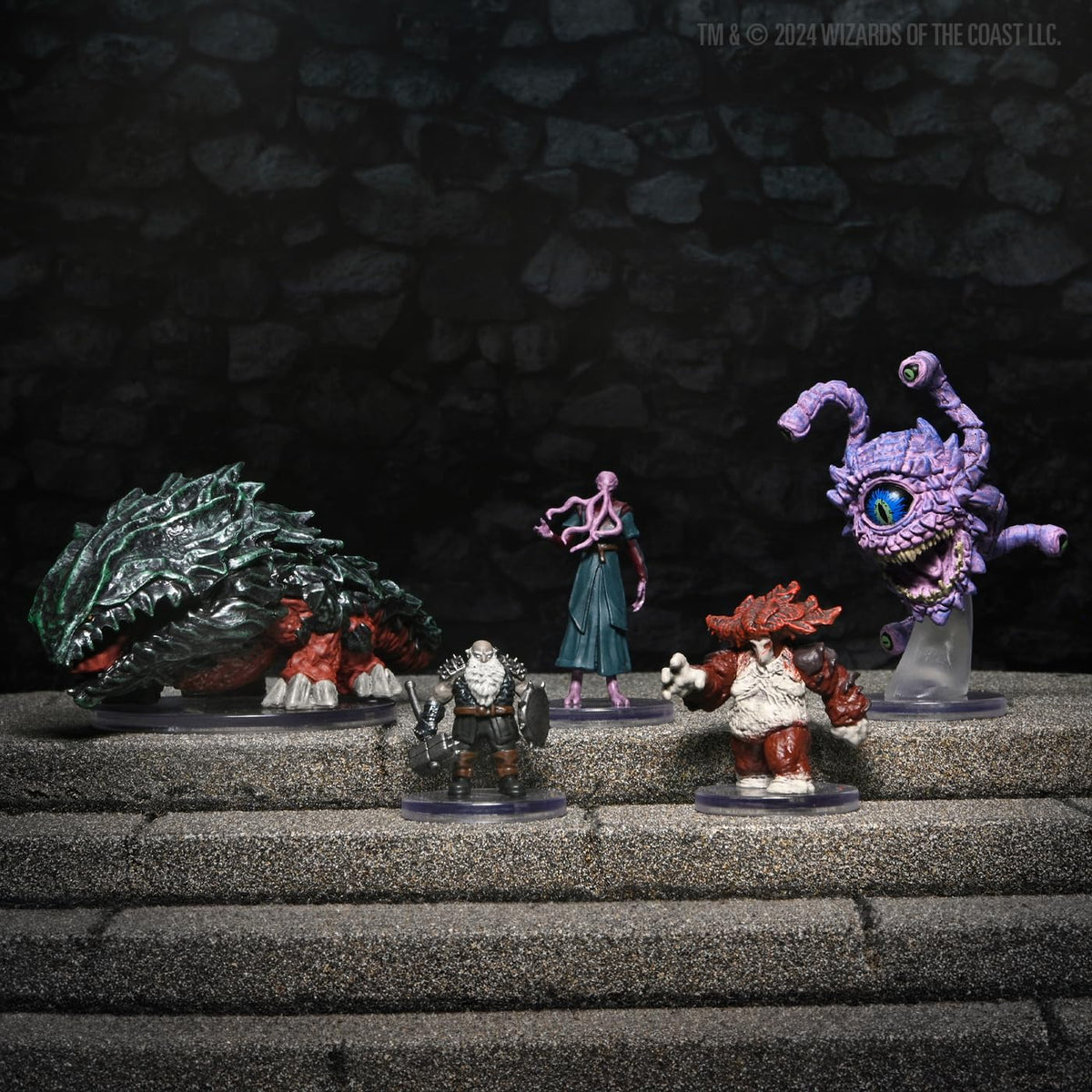 WizKids D&D Icons of The Realms: Adventures from Baldur's Gate - 8 ct Booster Brick | BG3 Characters