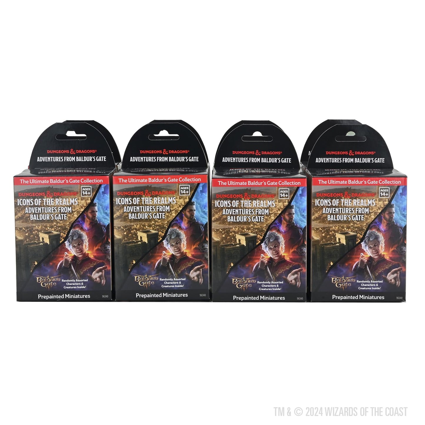 WizKids D&D Icons of The Realms: Adventures from Baldur's Gate - 8 ct Booster Brick | BG3 Characters