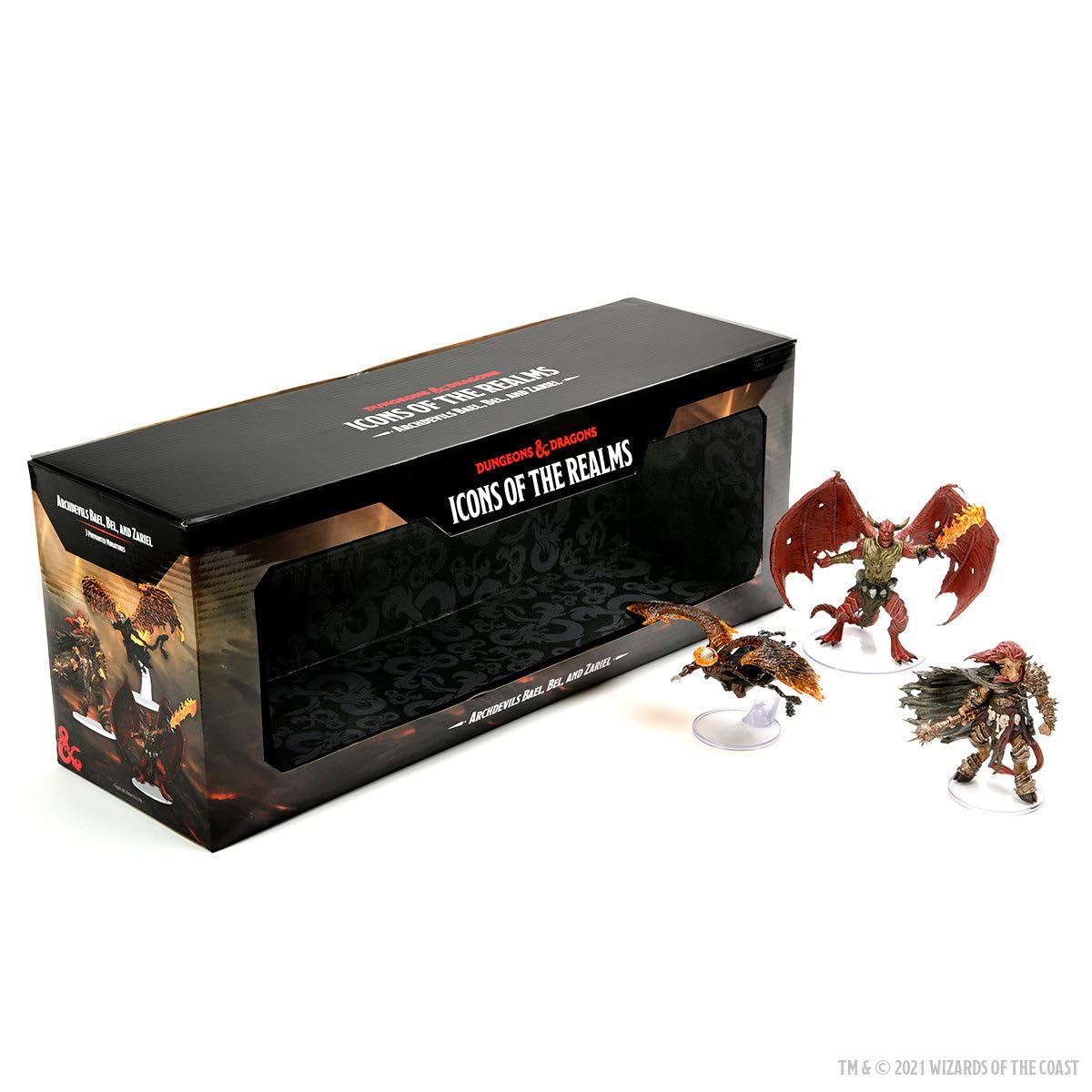 WizKids D&D Icons of The Realms Archdevils: Bael, Bel & Zariel Miniatures