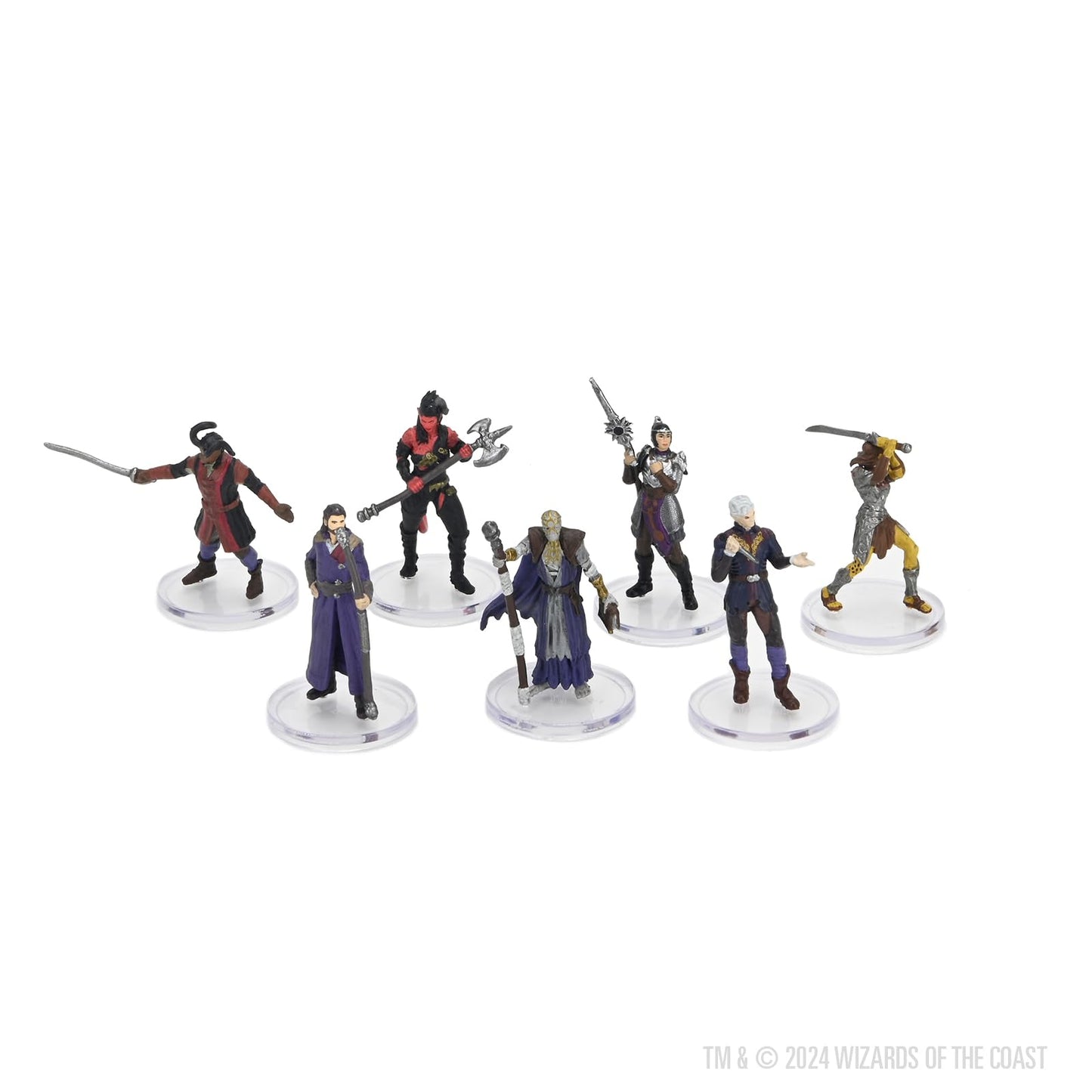 WizKids D&D Icons of The Realms Baldur's Gate 3 – Character Boxed Set (7 Pre-Painted Miniatures)
