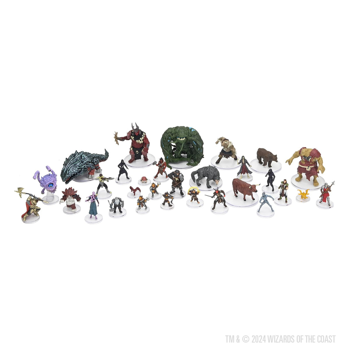 WizKids D&D Icons of The Realms: Adventures from Baldur's Gate - 8 ct Booster Brick | BG3 Characters