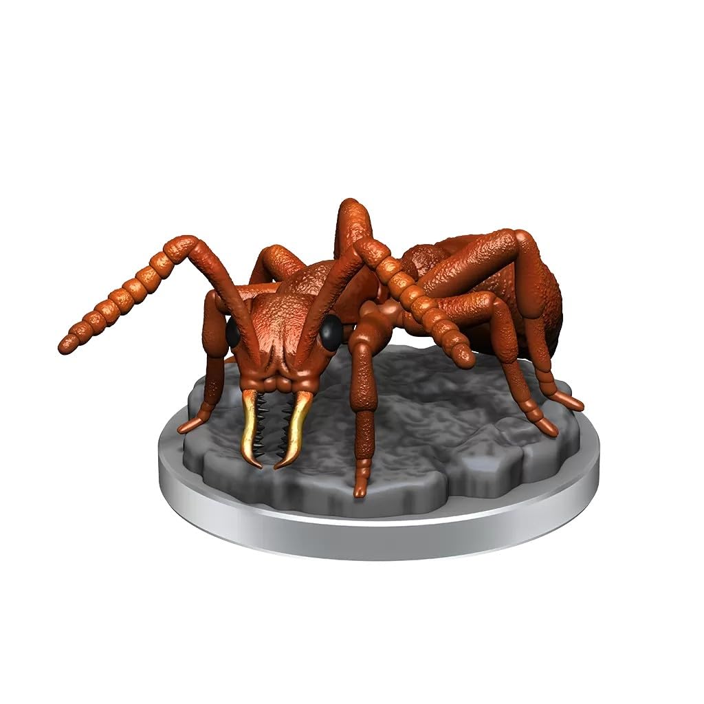 WizKids Deep Cuts: Giant Ants – Unpainted Miniatures for Tabletop Painting
