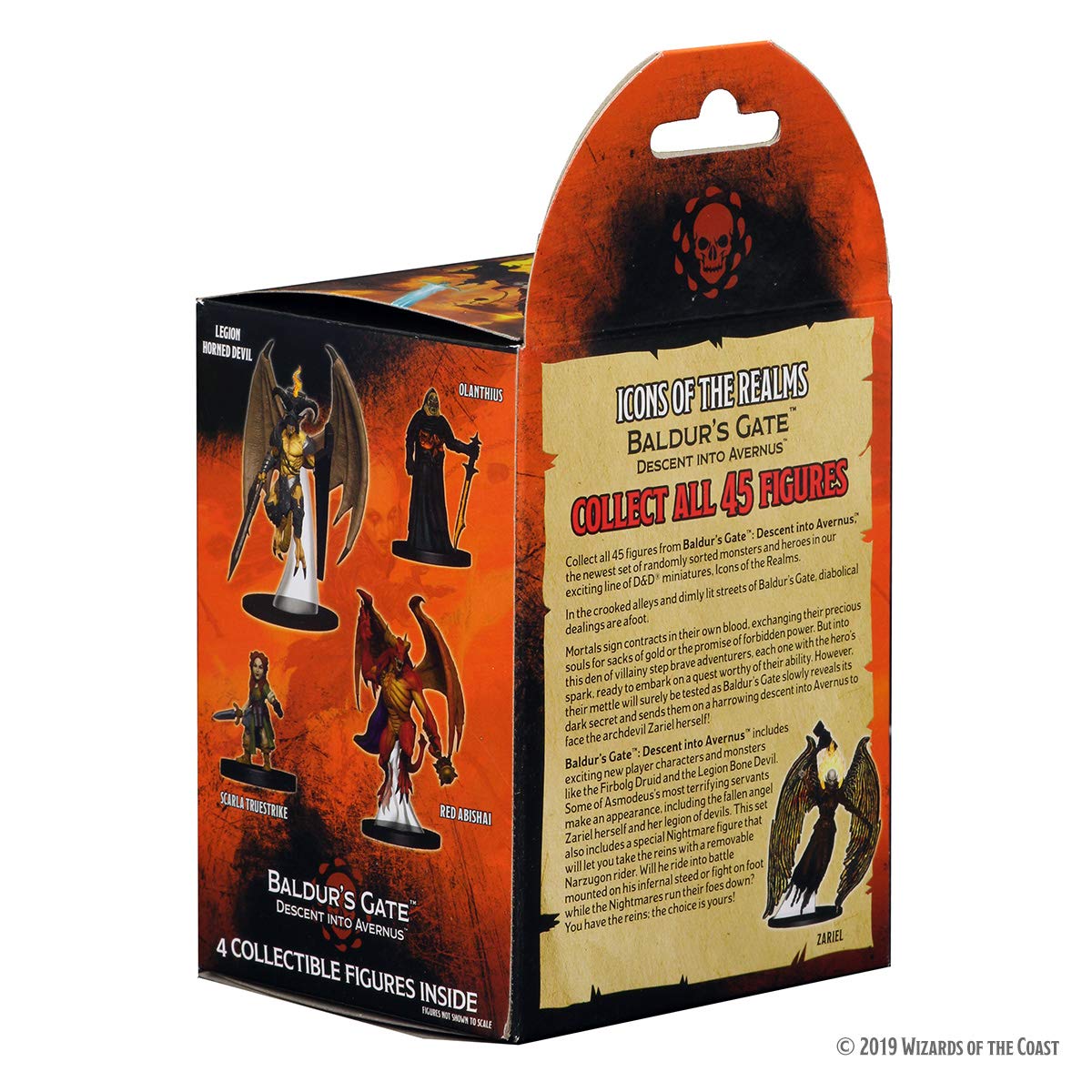 WizKids D&D Icons of The Realms: Baldur's Gate Descent Into Avernus Booster Brick (8)