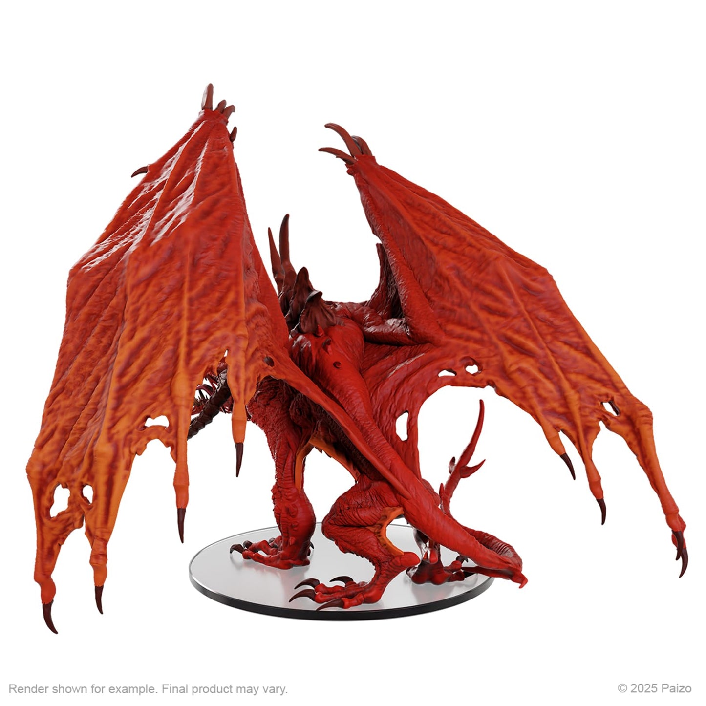 WizKids Pathfinder Battles: Diabolic Dragon Boxed Miniature – Pre-Painted 75mm Figure