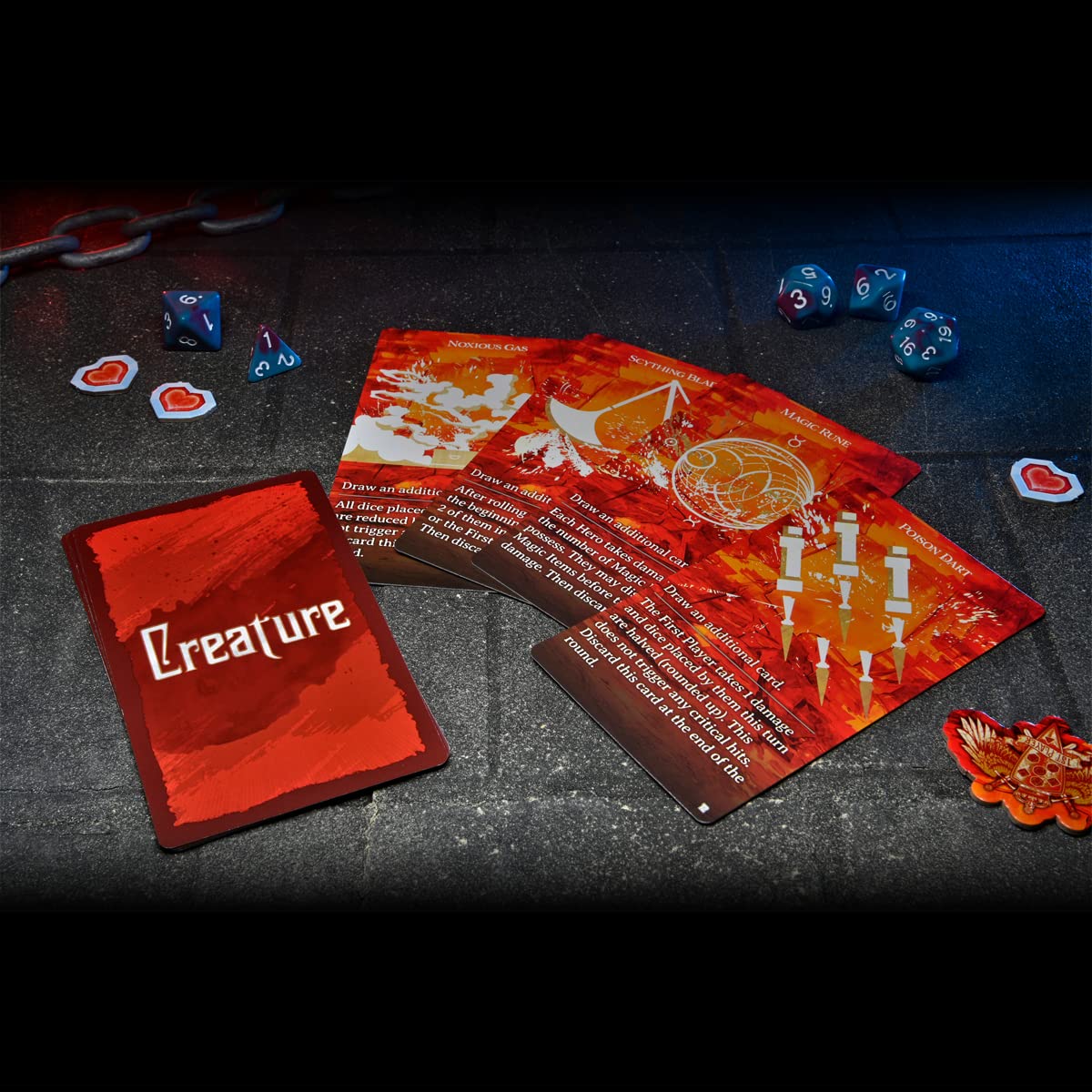 WizKids Dice Conquest: Quick Fantasy Dice Adventure for Solo or 4-Player Play